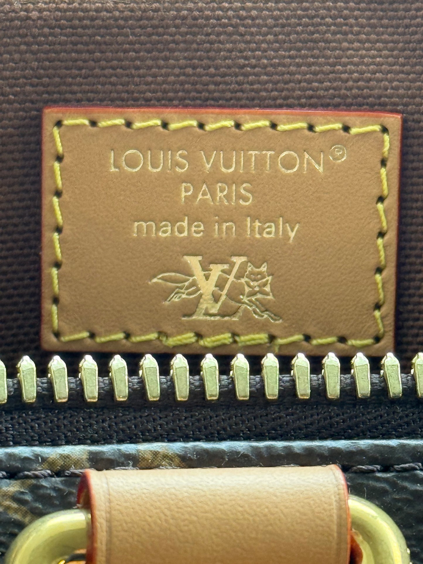 Louis Vuitton Brown Monogram Dog Bag