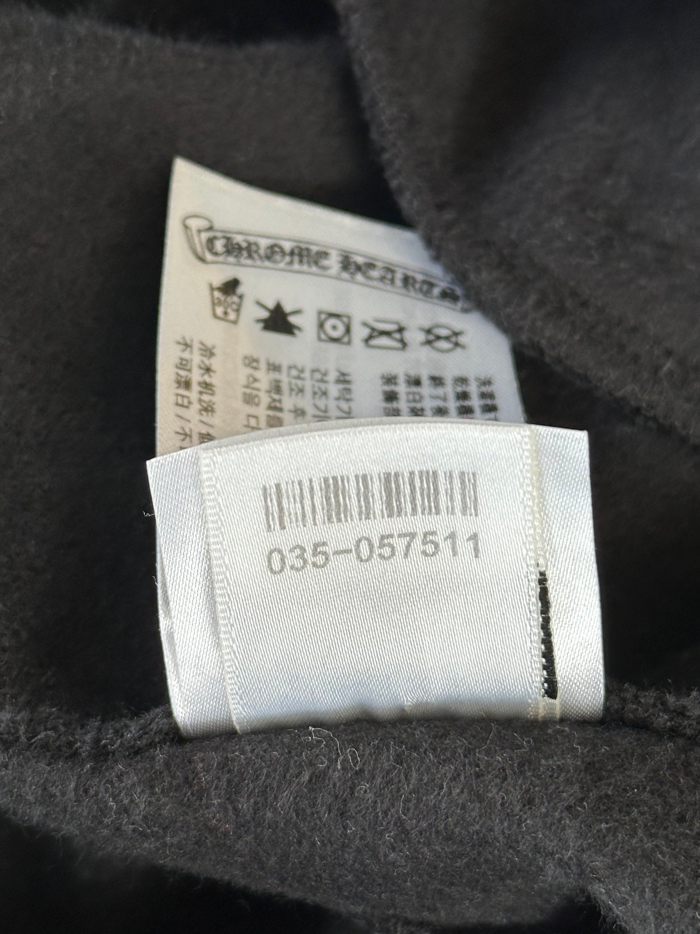 Chrome Hearts Black & Blue Horseshoe Logo Sweatpants