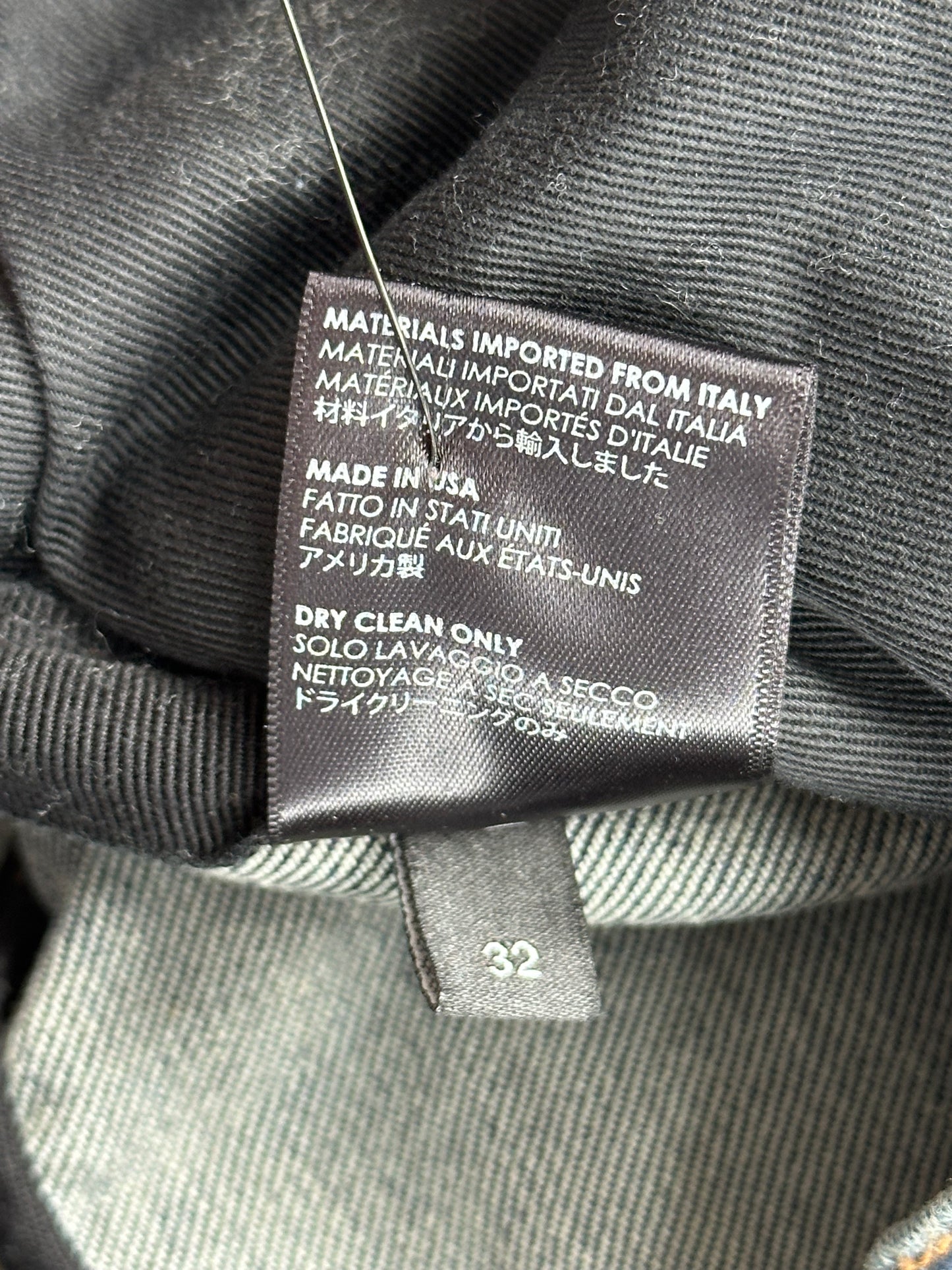 Amiri Indigo & Black Patch MX1 Jeans