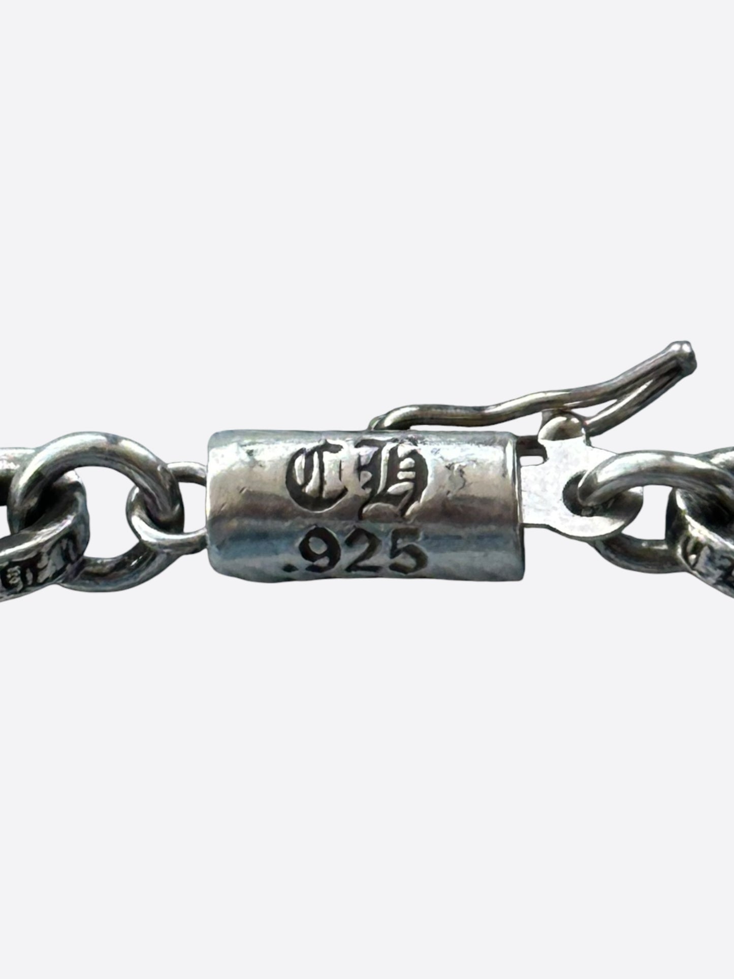 Chrome Hearts Silver Paper Chain Bracelet