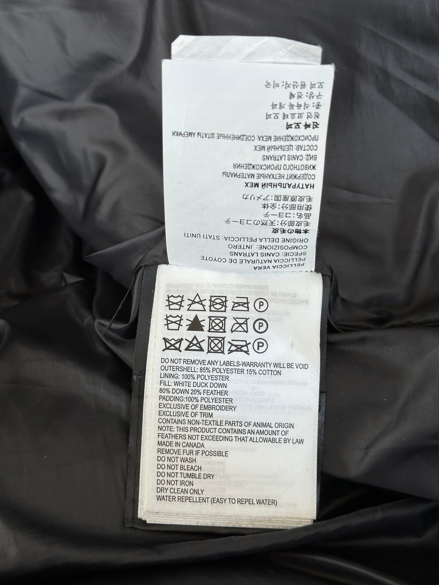 Canada Goose Black Wyndham Black Label Men's Jacket
