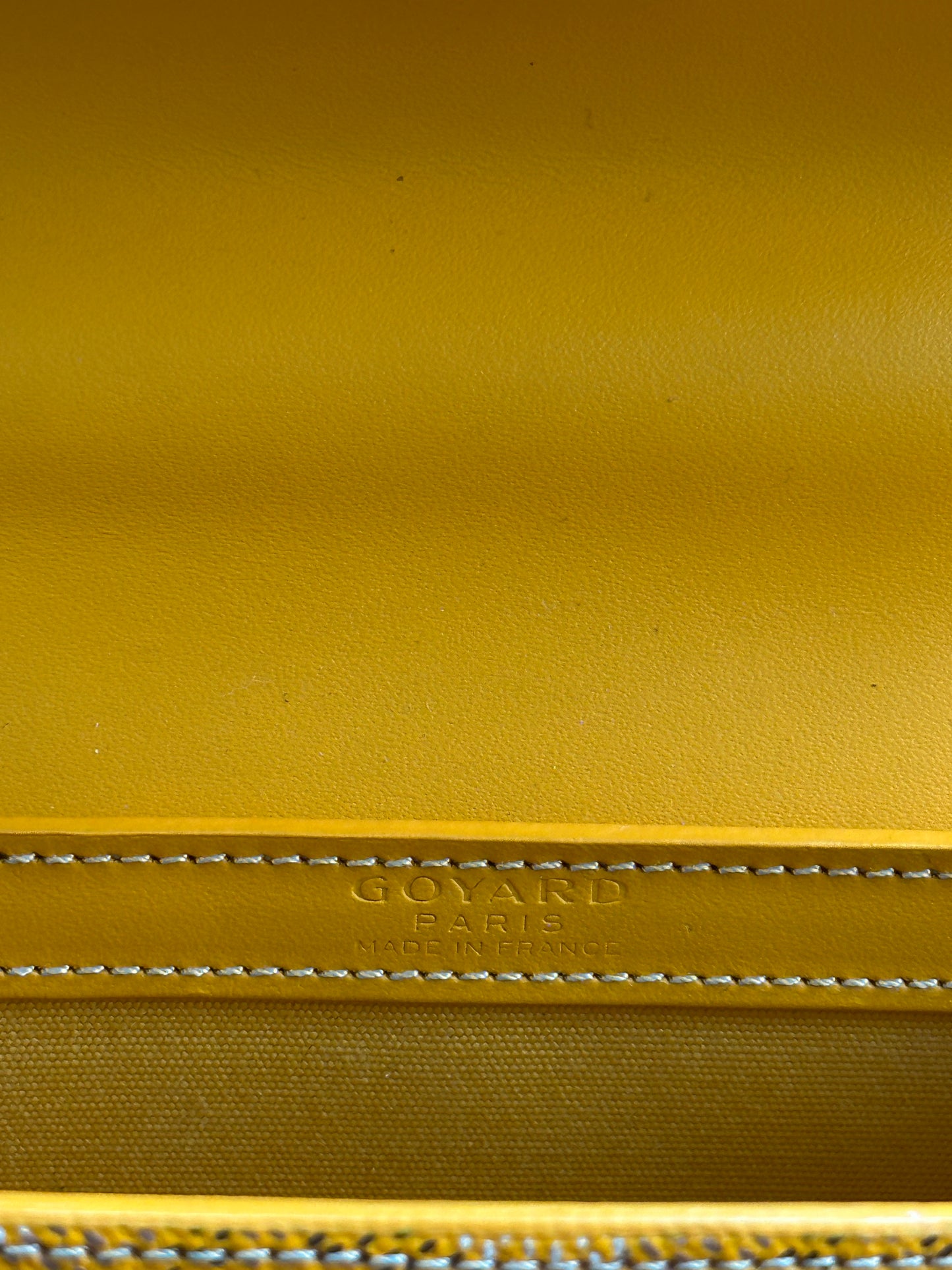 Goyard Yellow Structure Saigon PM