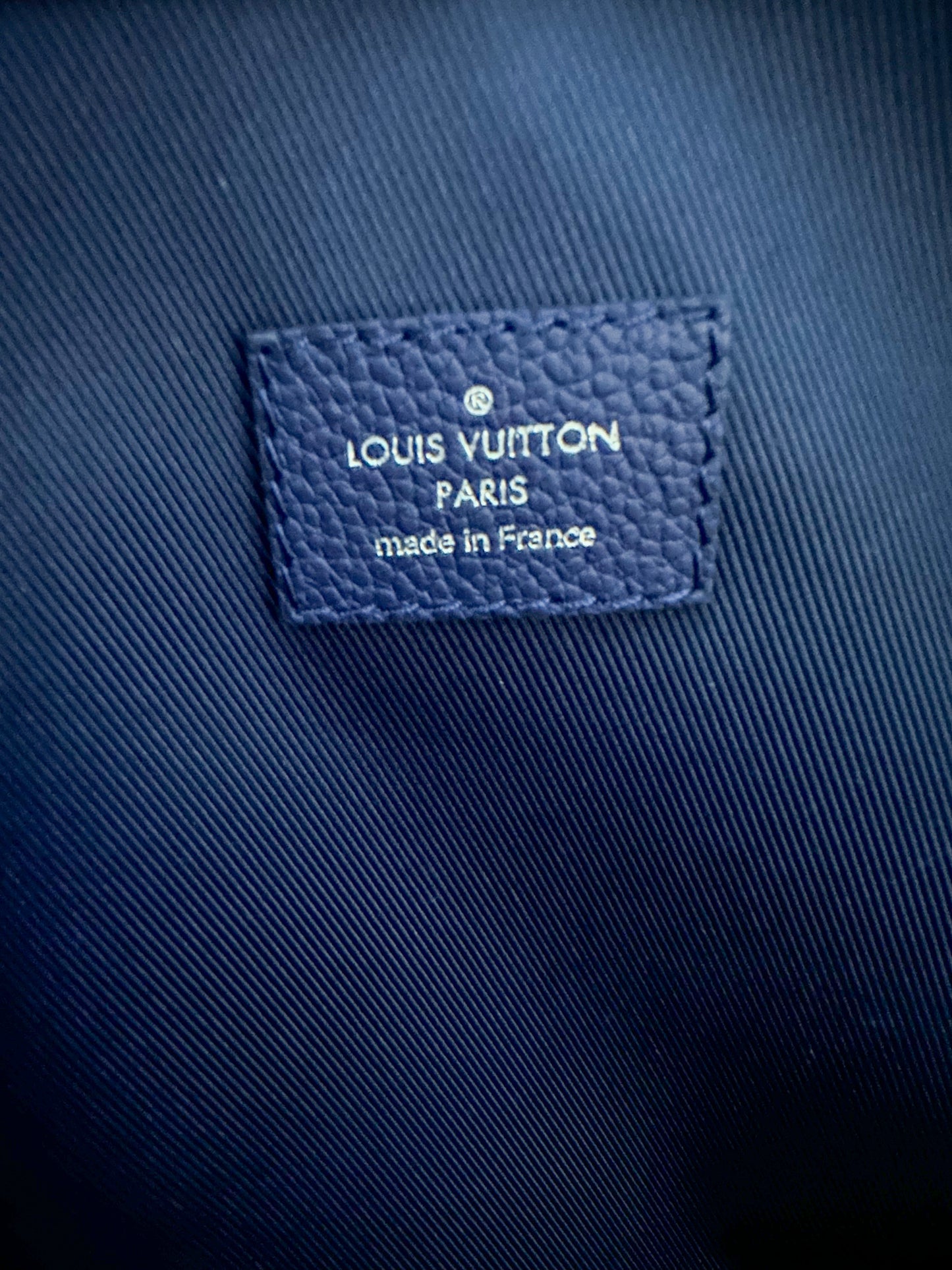 Louis Vuitton Blue Bandana Monogram Keepall 50