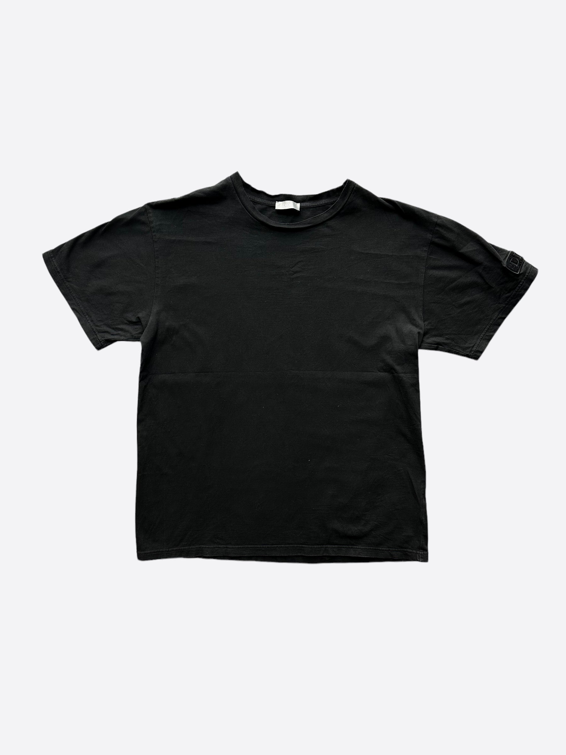 Celine White & Black Logo T-Shirt – Savonches