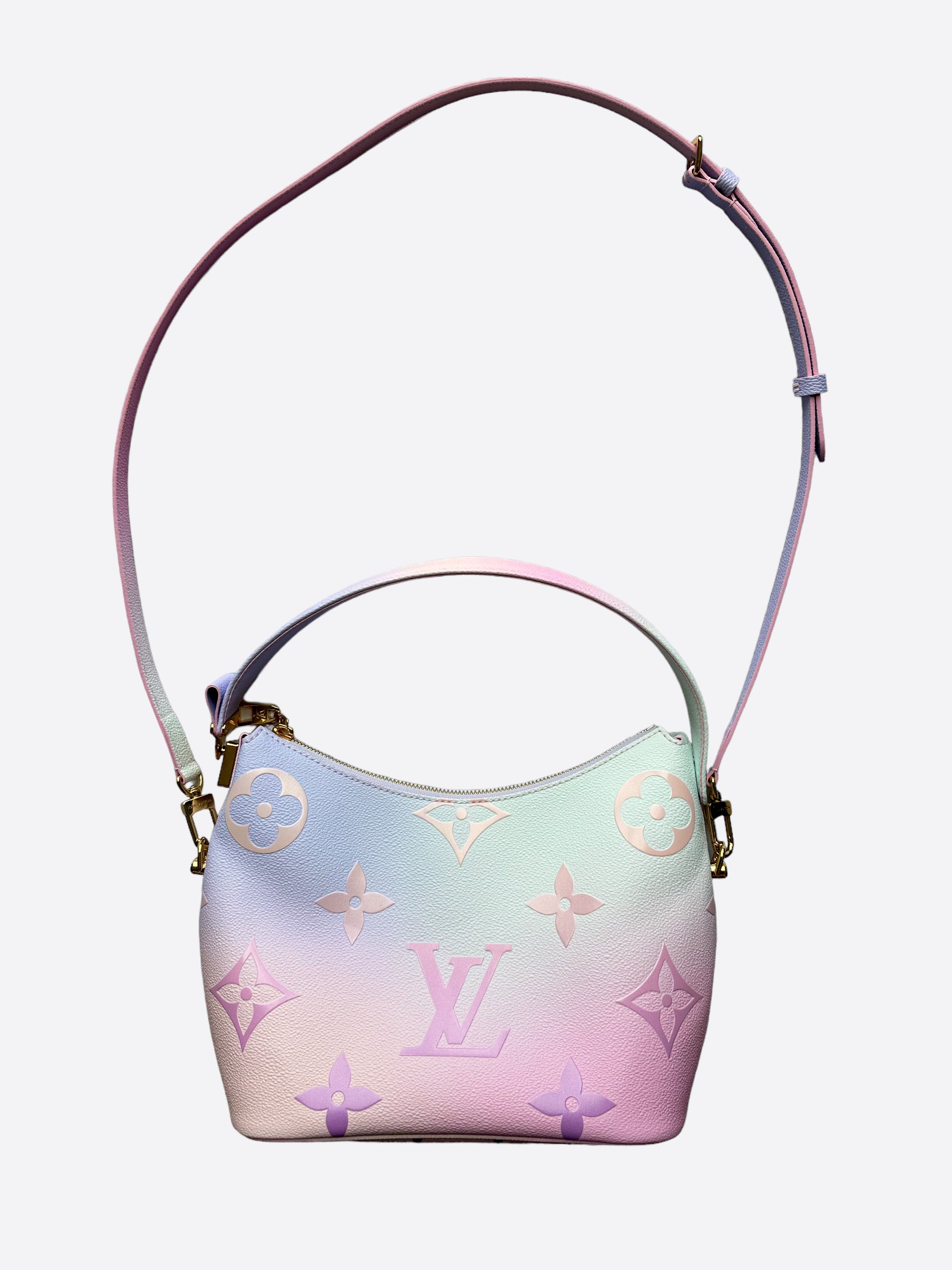 Louis Vuitton Pink Mini Monogram Leather Speedy 20 – Savonches