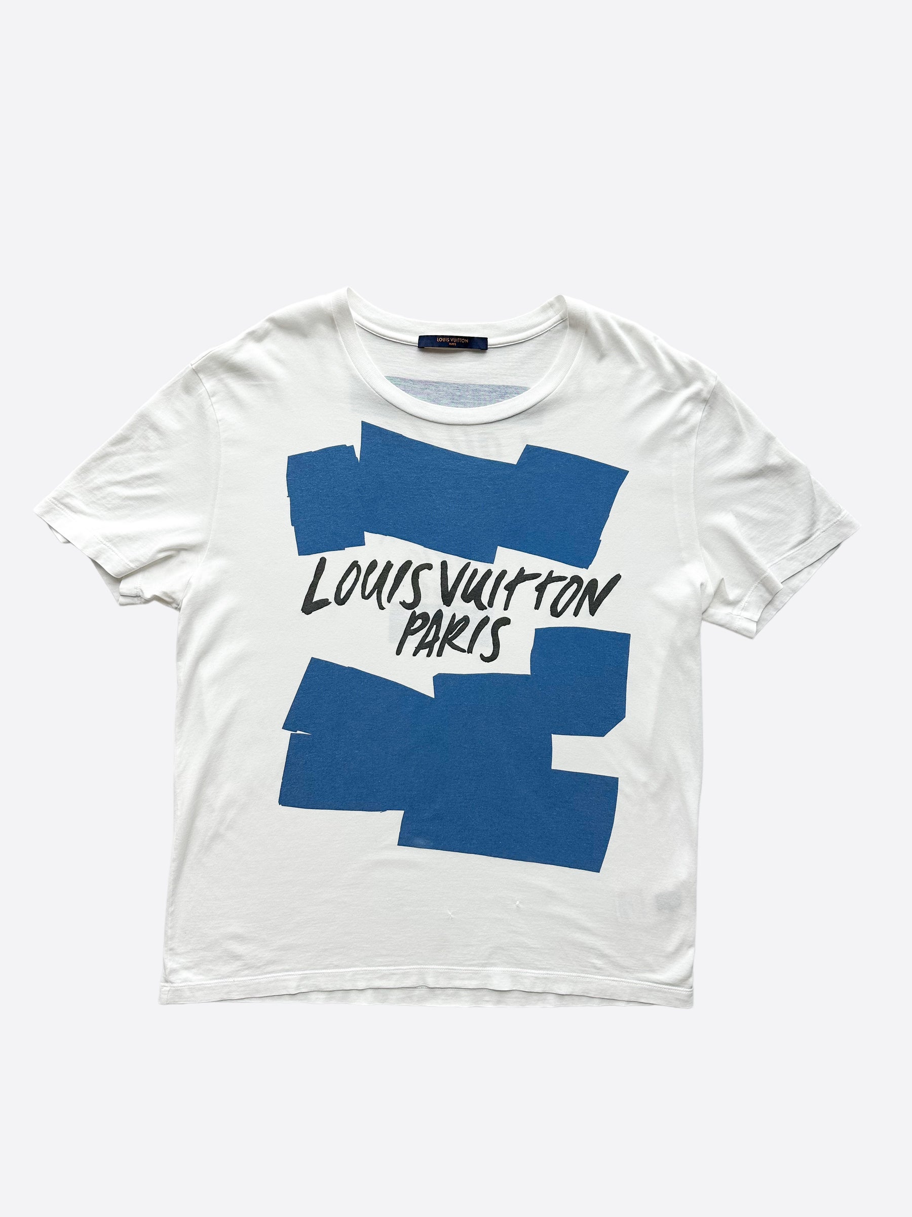 Louis Vuitton White Malletier Paris 1854 Graphic T-Shirt