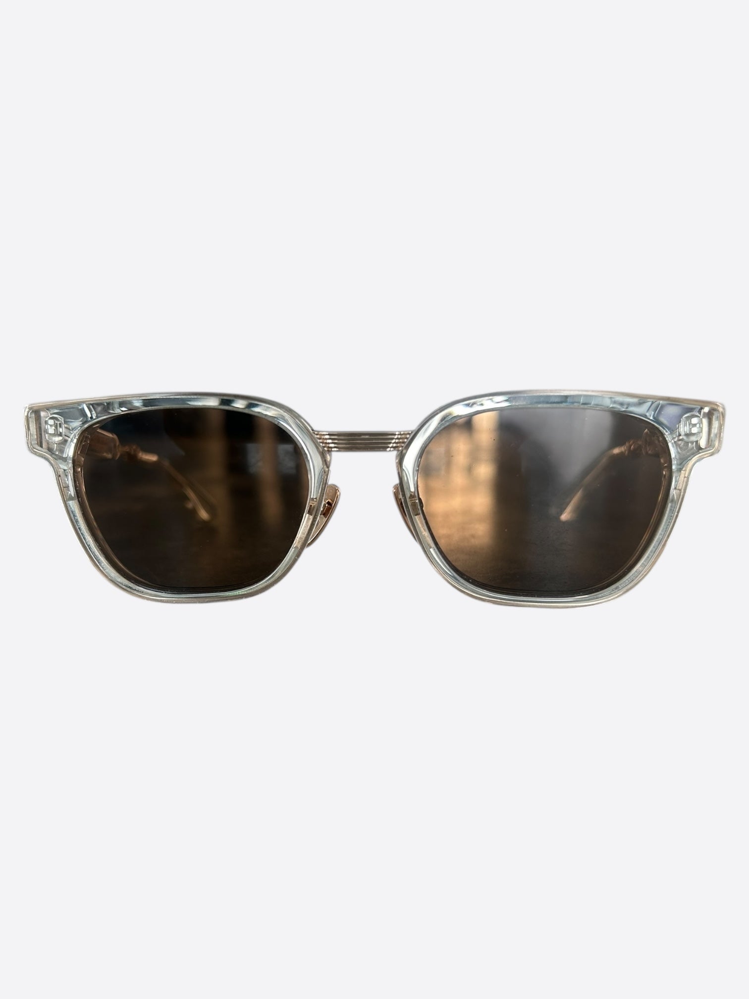 クロムハーツchrome hearts Duck Butter crystal Chrome Hearts Duck Butter Crystal Army Glasses available in