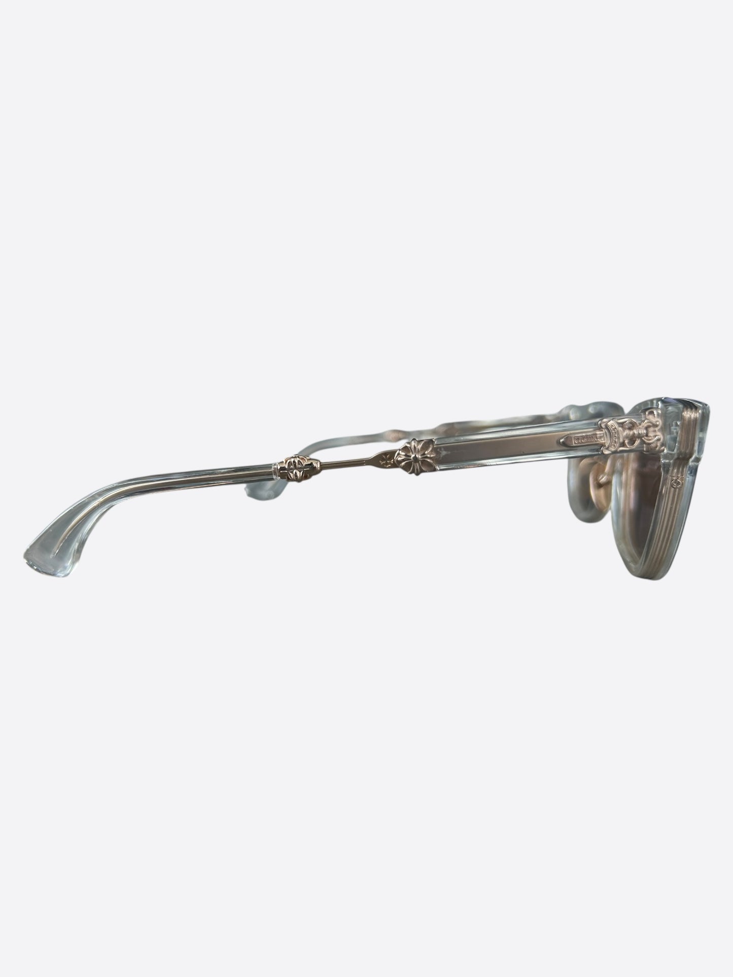Chrome Hearts Clear Duck Butter Sunglasses