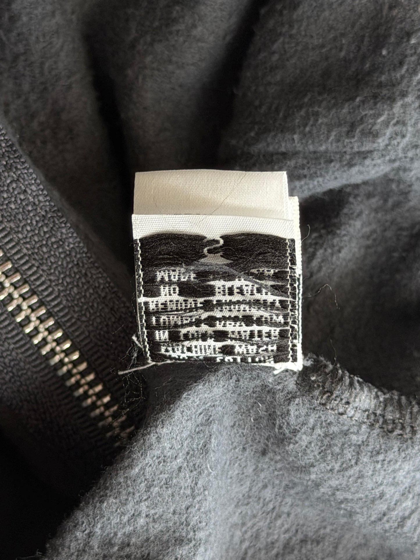 Chrome Hearts Black & Blue Cross Logo Zip Up Hoodie