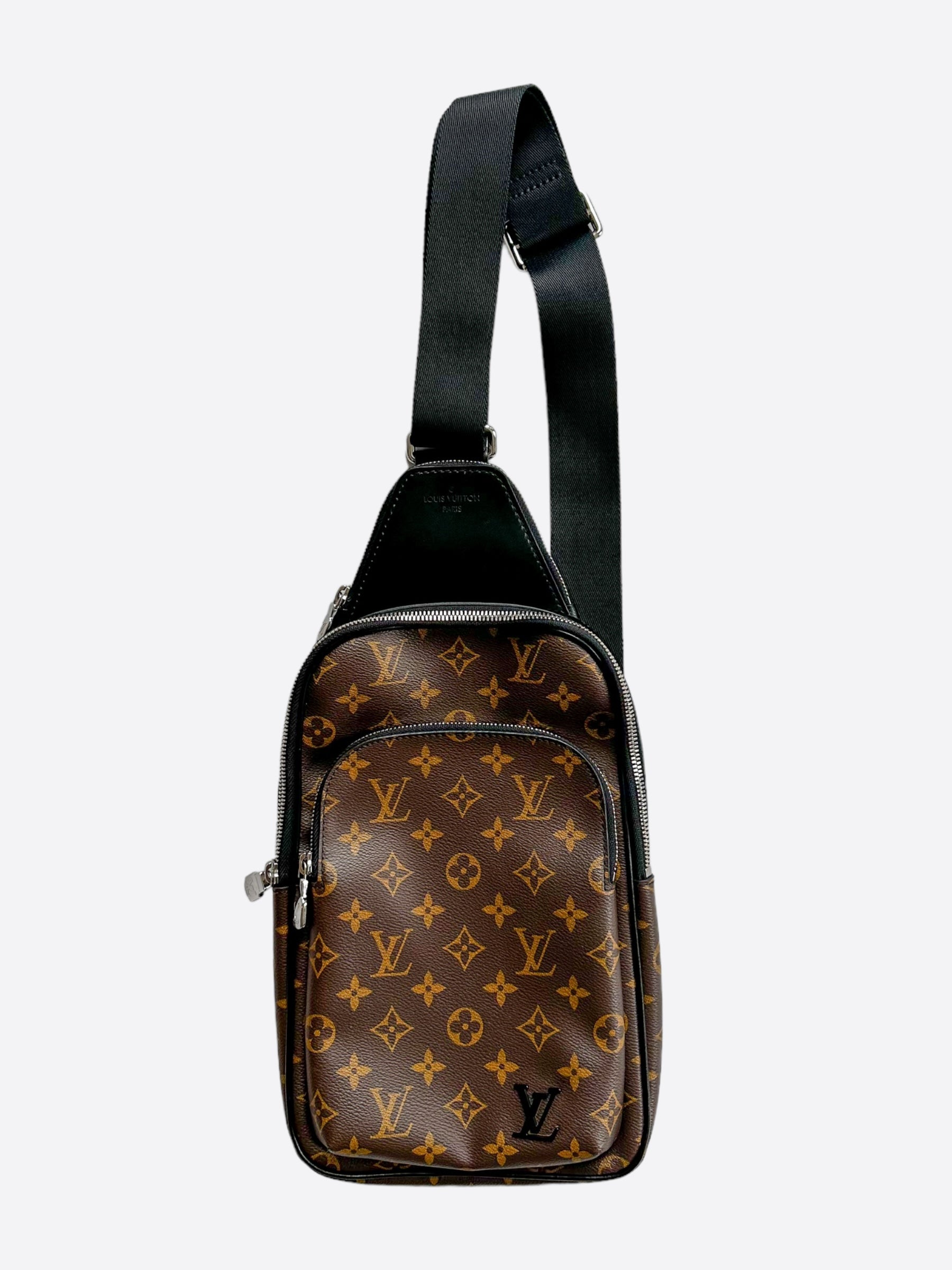 louis vuitton backpack sling bag Louis Vuitton Brown Monogram Avenue Sling Bag