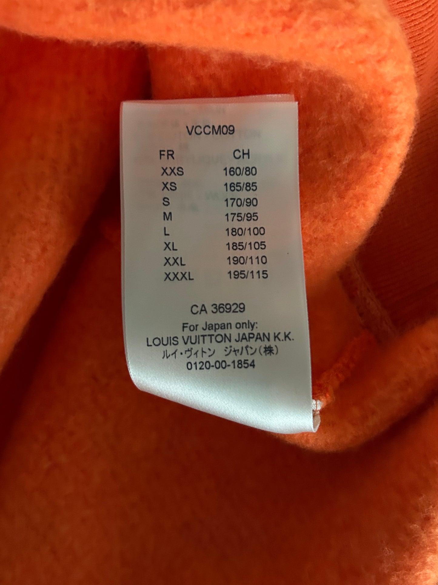 Louis Vuitton Orange Monogram Jacquard Sweater