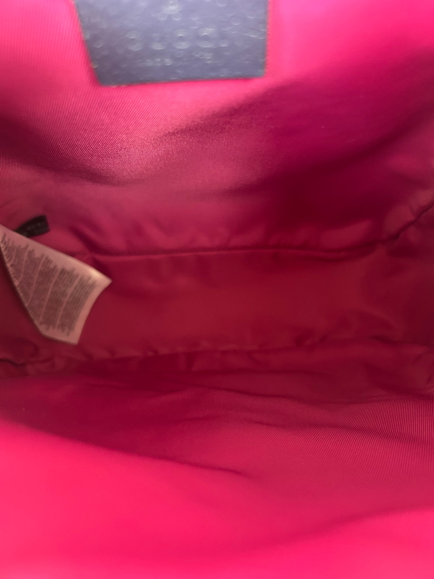 Gucci Pink & Blue GG Monogram Mini Backpack