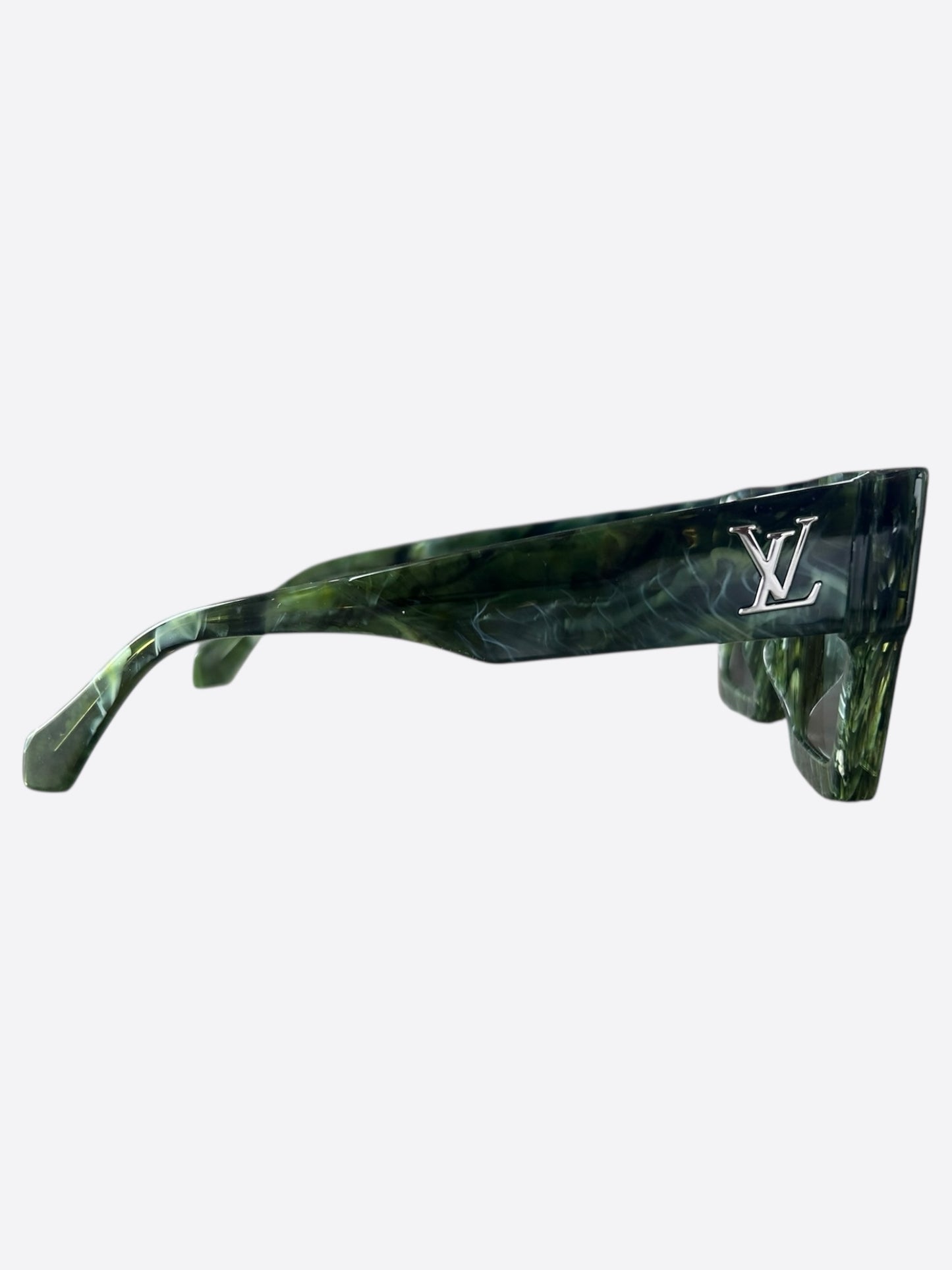 Louis Vuitton Green Marble Cyclone Sunglasses