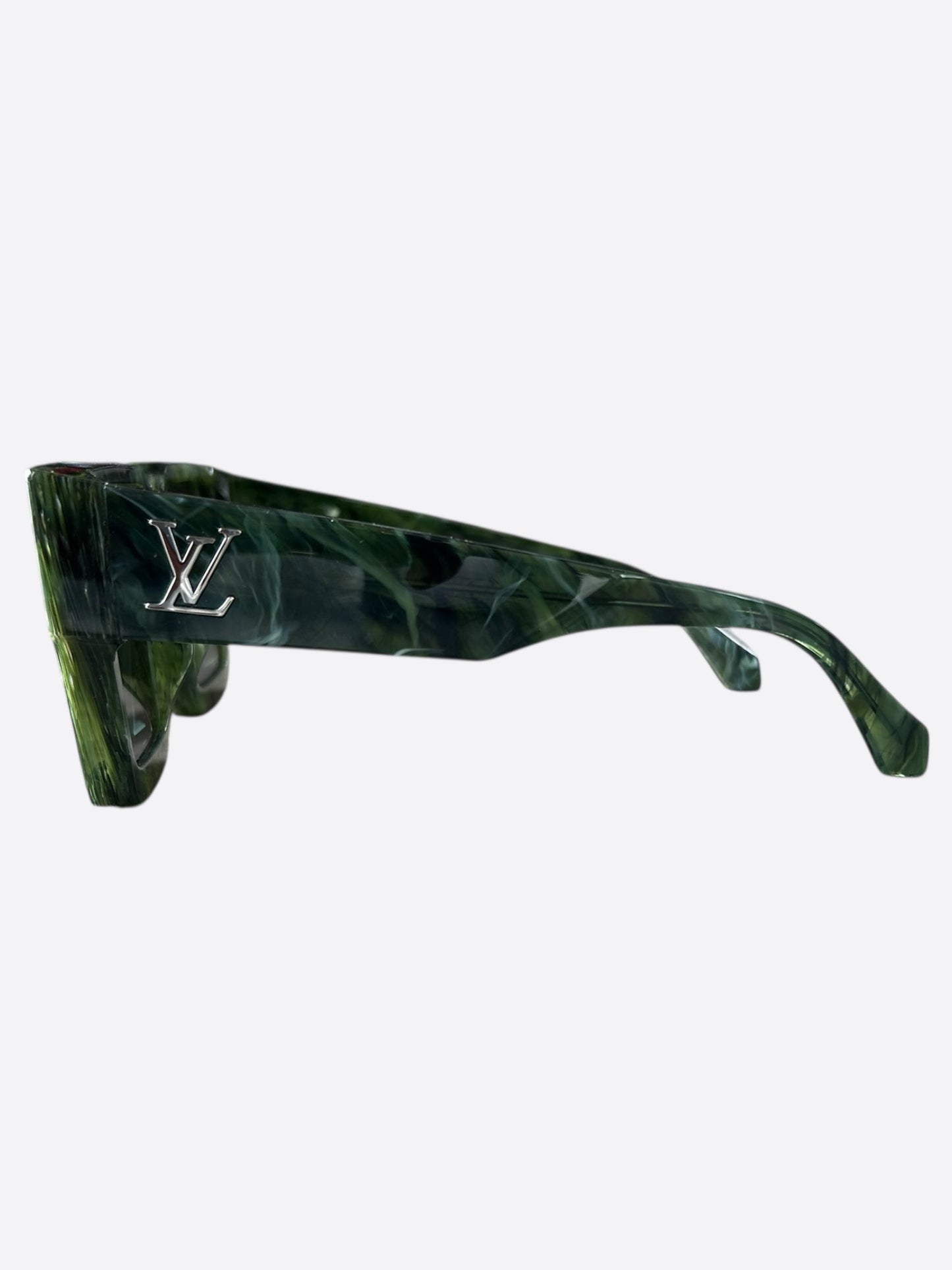 Louis Vuitton Green Marble Cyclone Sunglasses