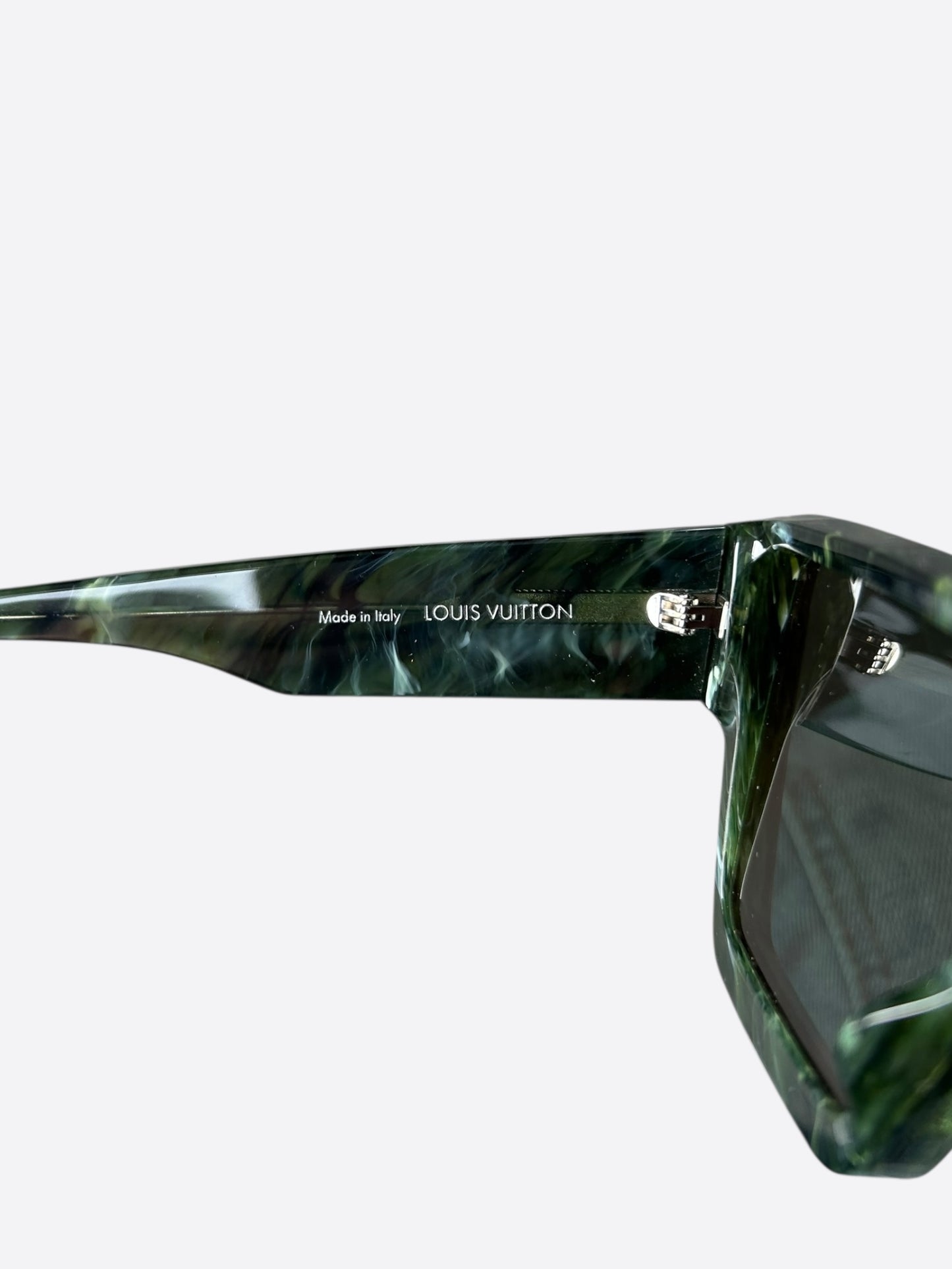 Louis Vuitton Green Marble Cyclone Sunglasses