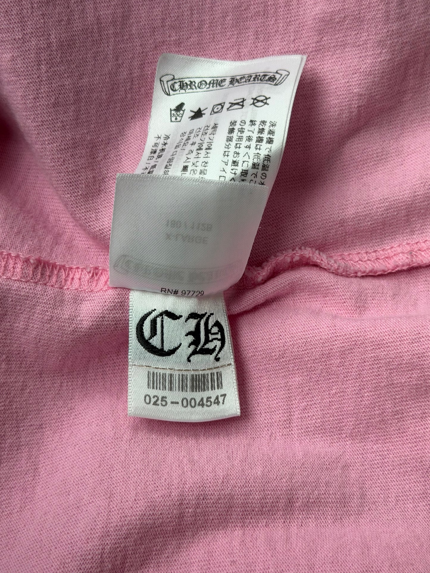 Chrome Hearts Matty Boy Pink Vanity Affair Longsleeve T-Shirt