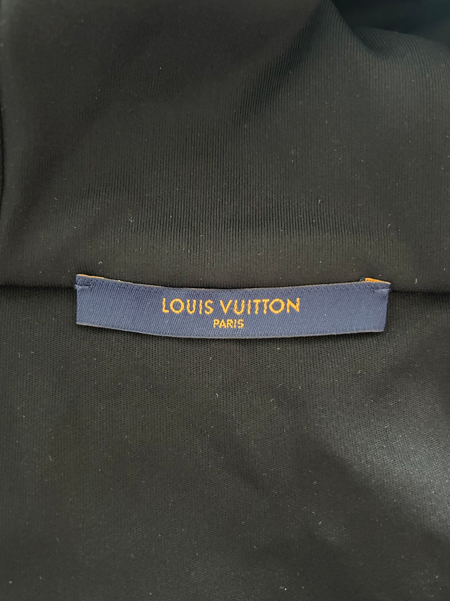 Louis Vuitton Black & Blue 2054 Heat Reflective Monogram Hoodie