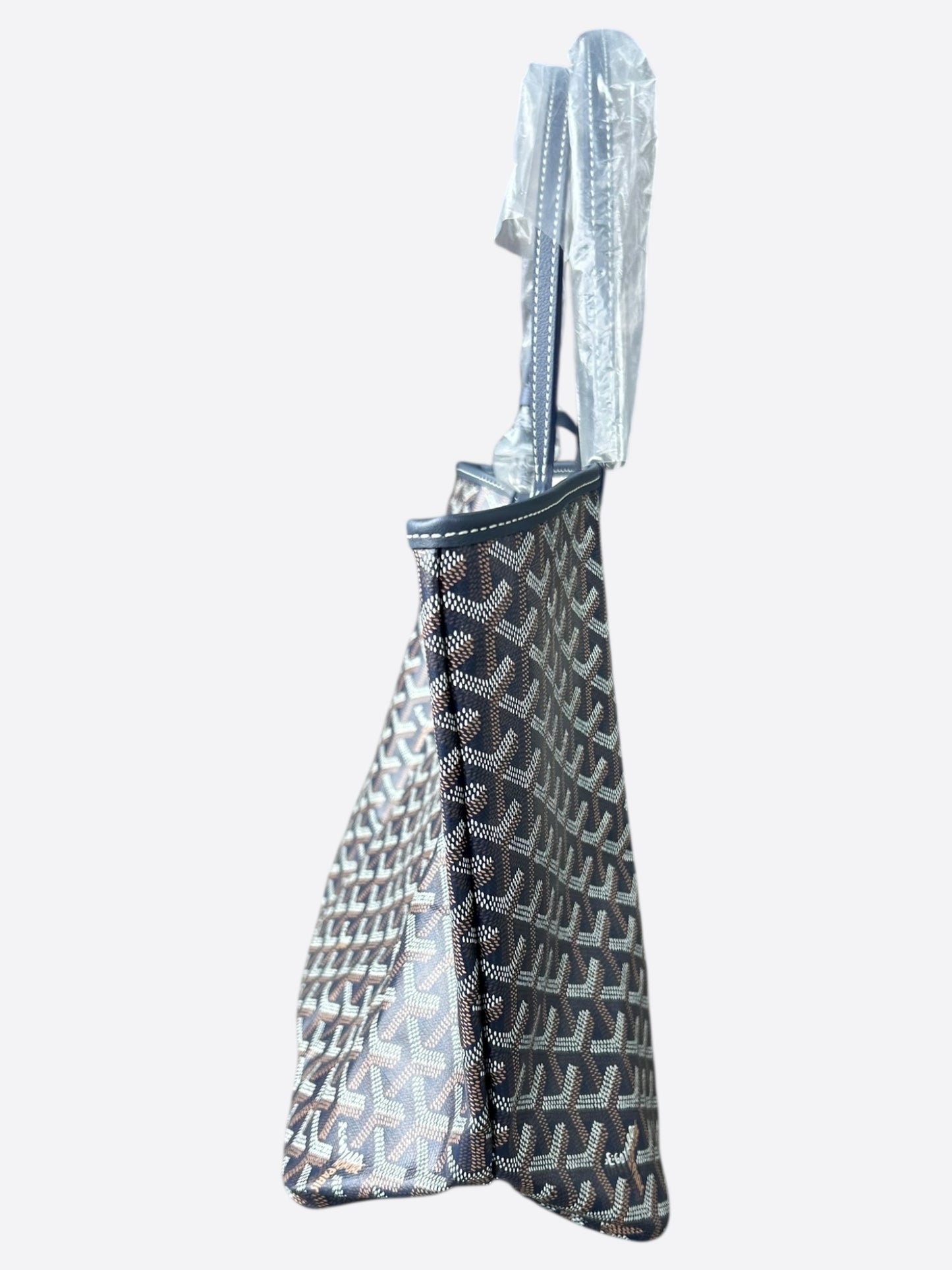Goyard Navy St. Louis Tote Bag