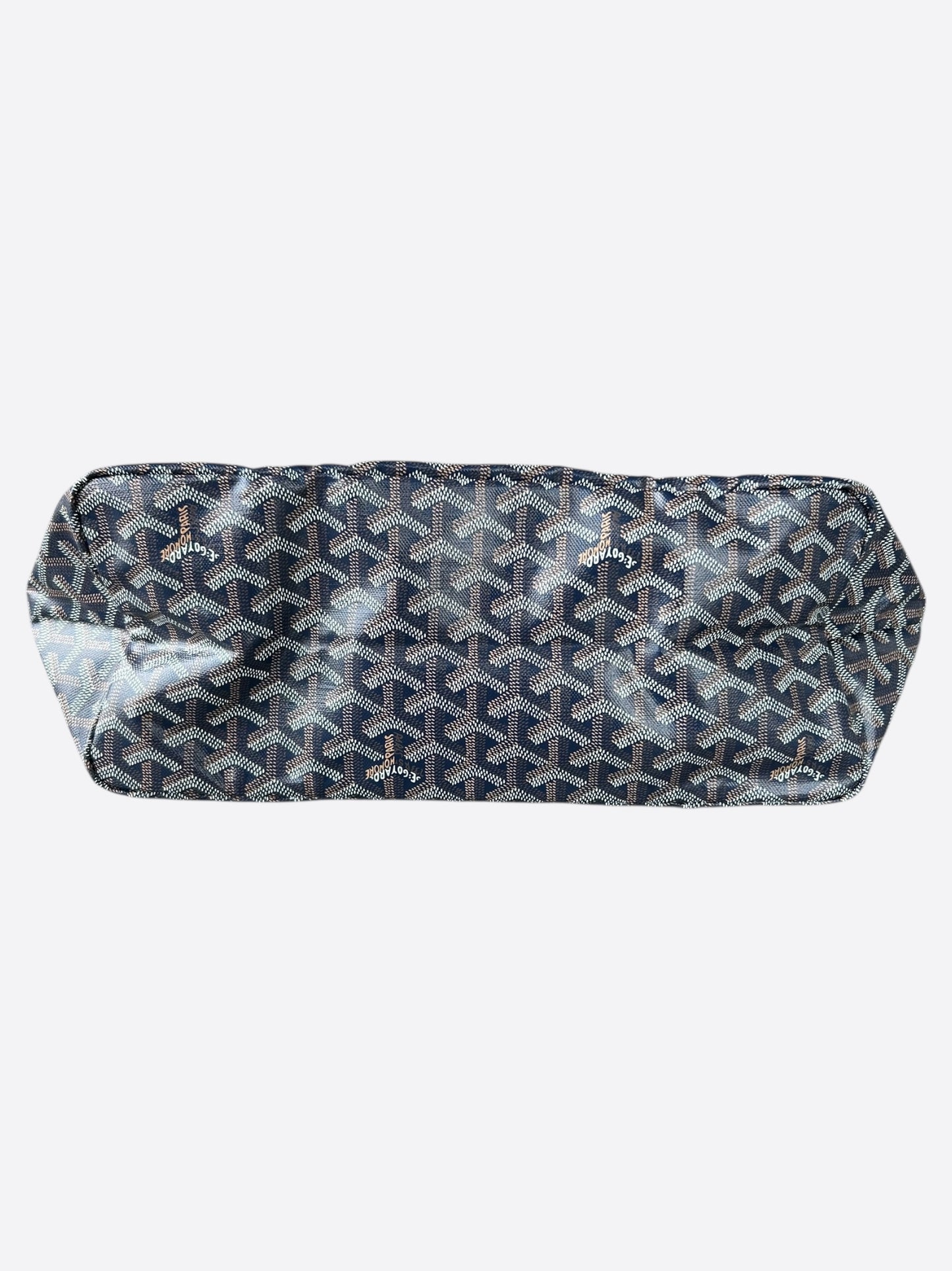 Goyard Navy St. Louis Tote Bag