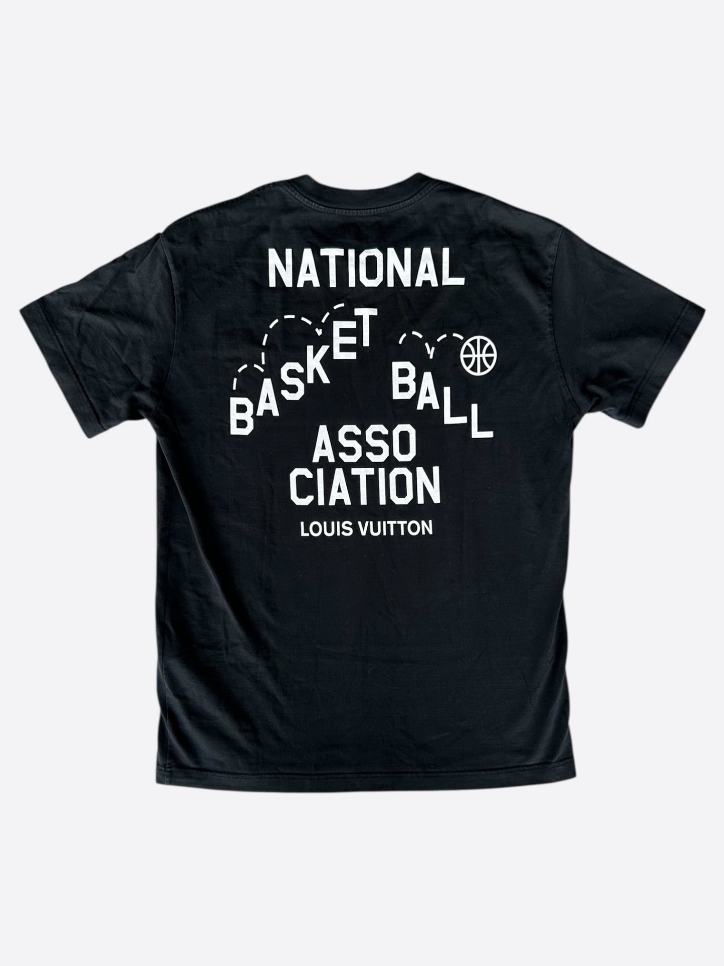 Louis Vuitton NBA Black & White Logo T-Shirt