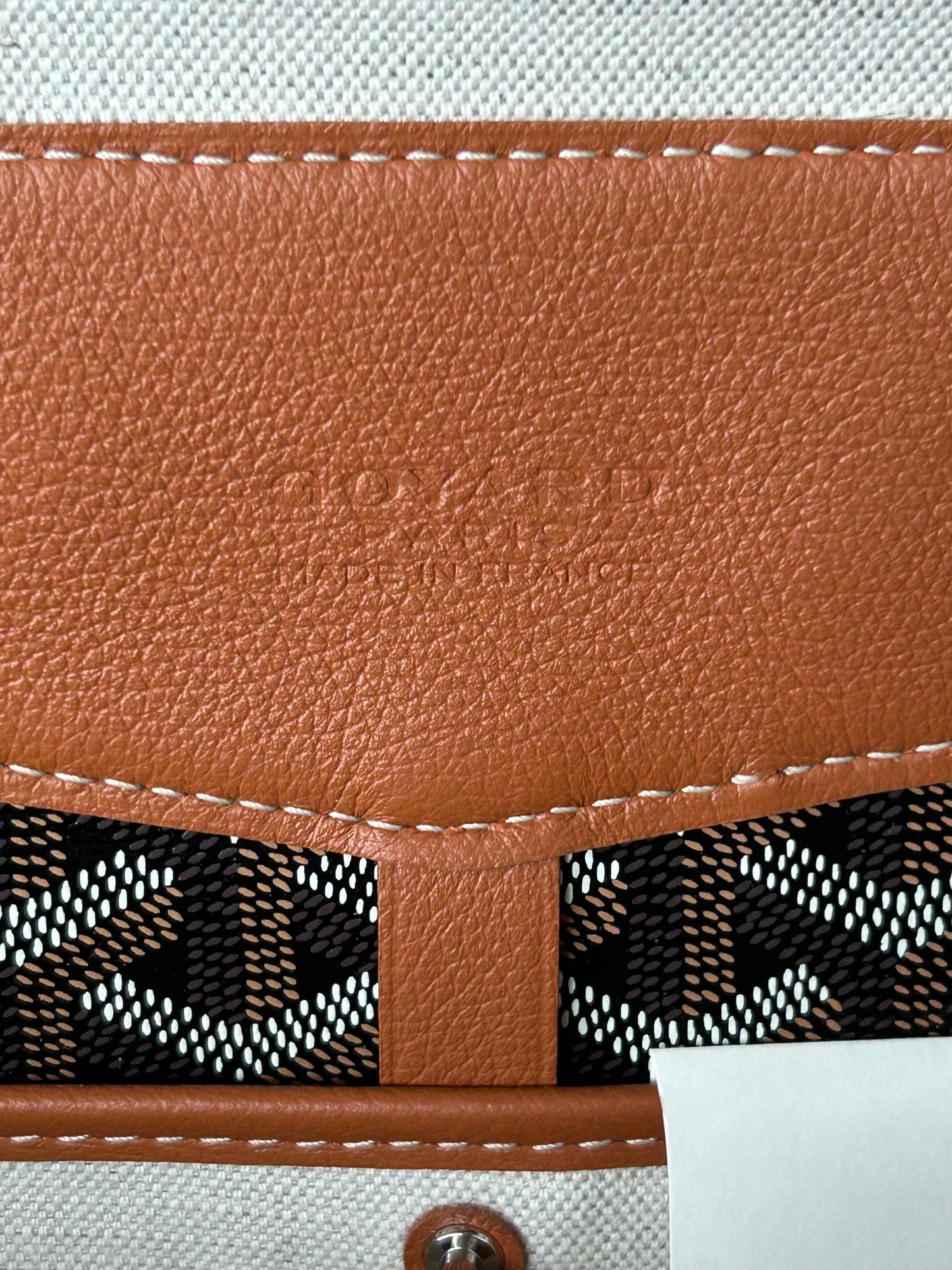 Goyard Black & Brown Cisalpin Backpack