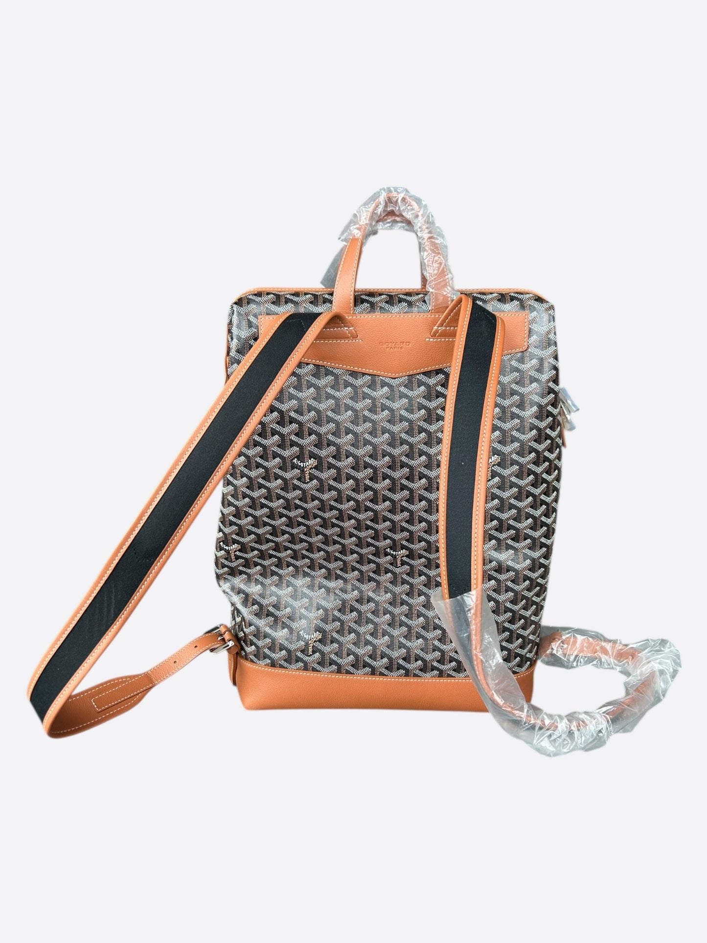 Goyard Black & Brown Cisalpin Backpack