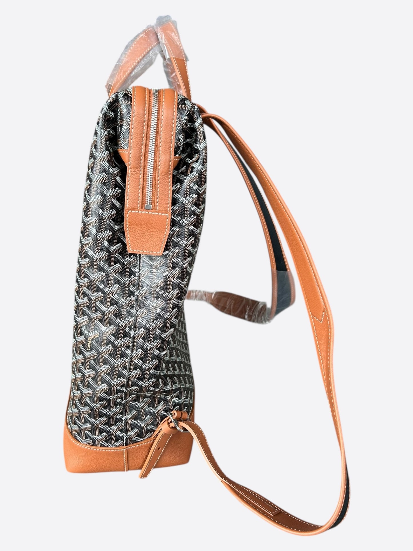 Goyard Black & Brown Cisalpin Backpack