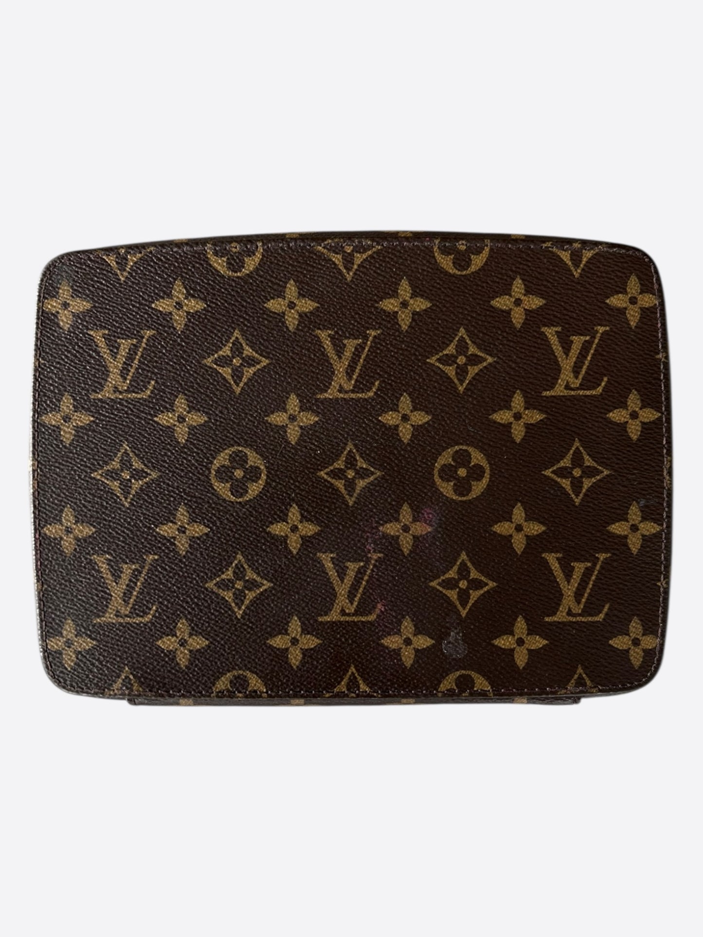 Louis Vuitton Brown Monogram Nice Mini Jewelry Case