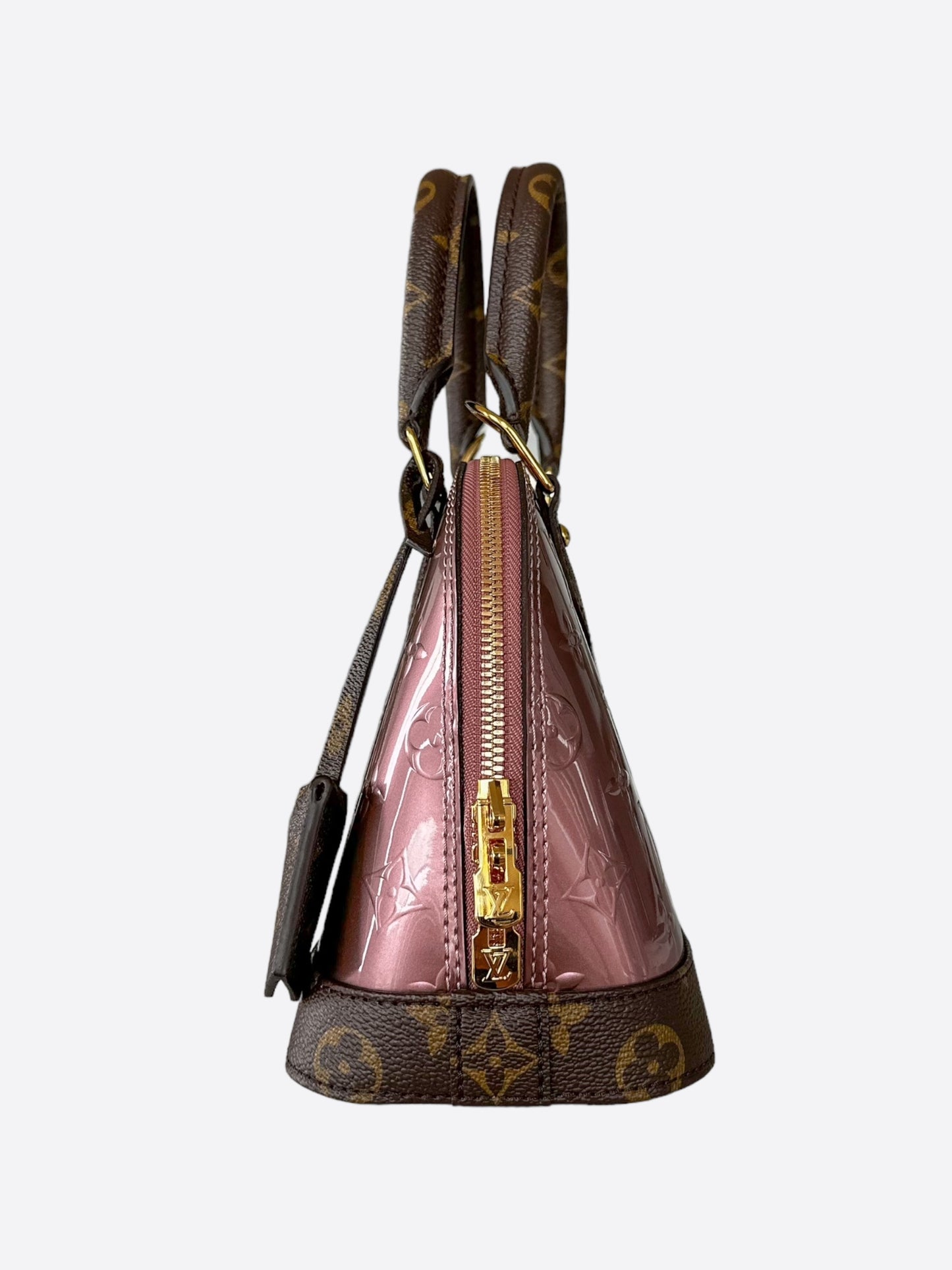 Louis Vuitton Rose Vernis Monogram Alma BB