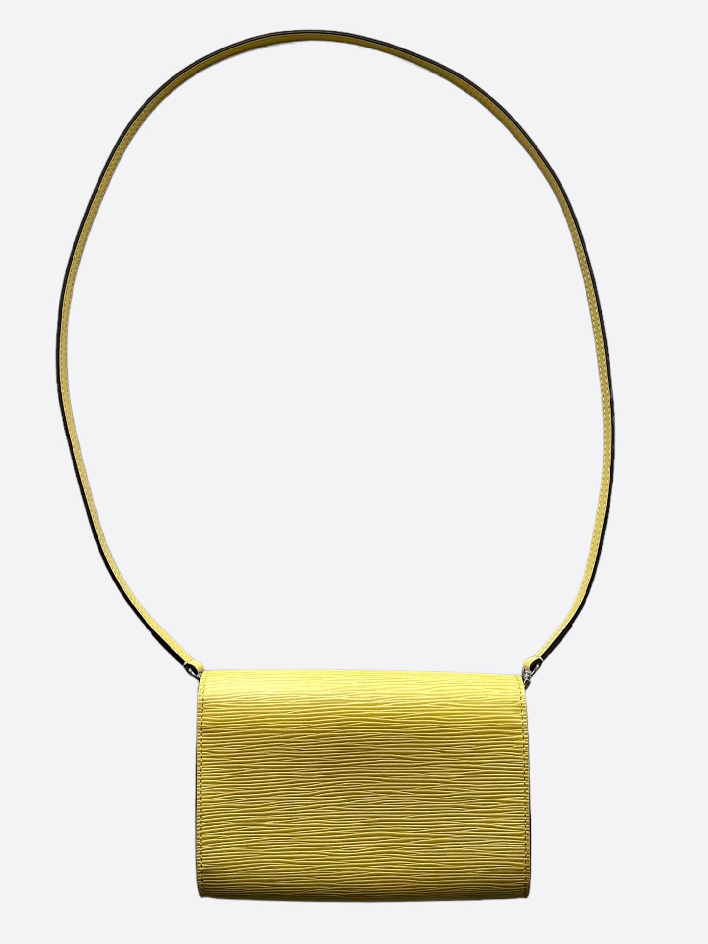 Louis Vuitton Yellow EPI Wallet On Chain