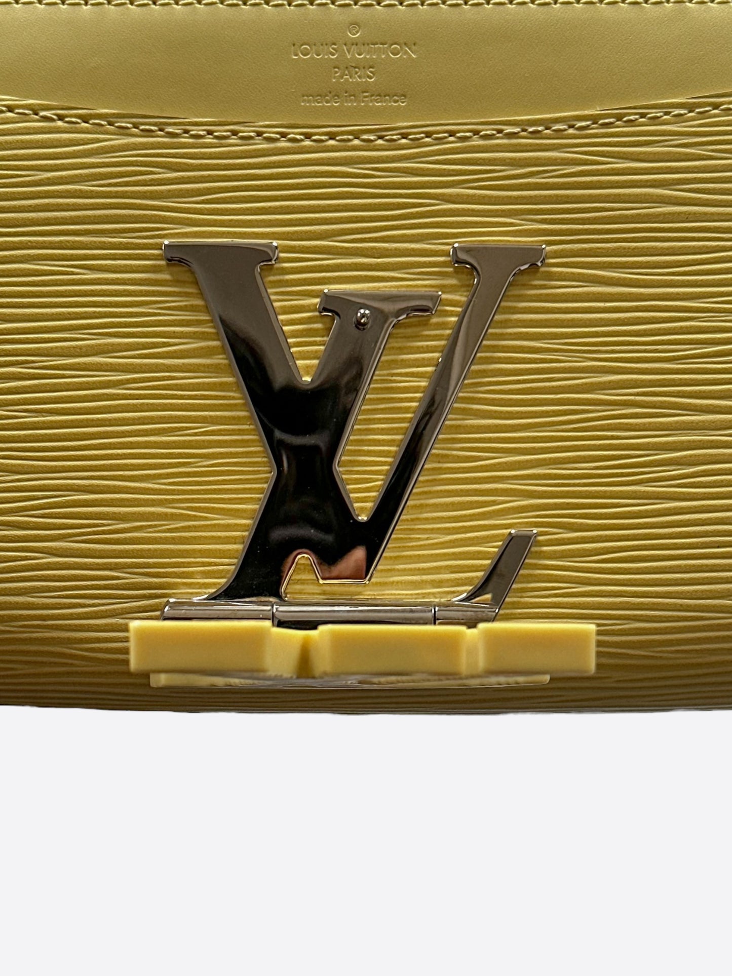 Louis Vuitton Yellow EPI Wallet On Chain