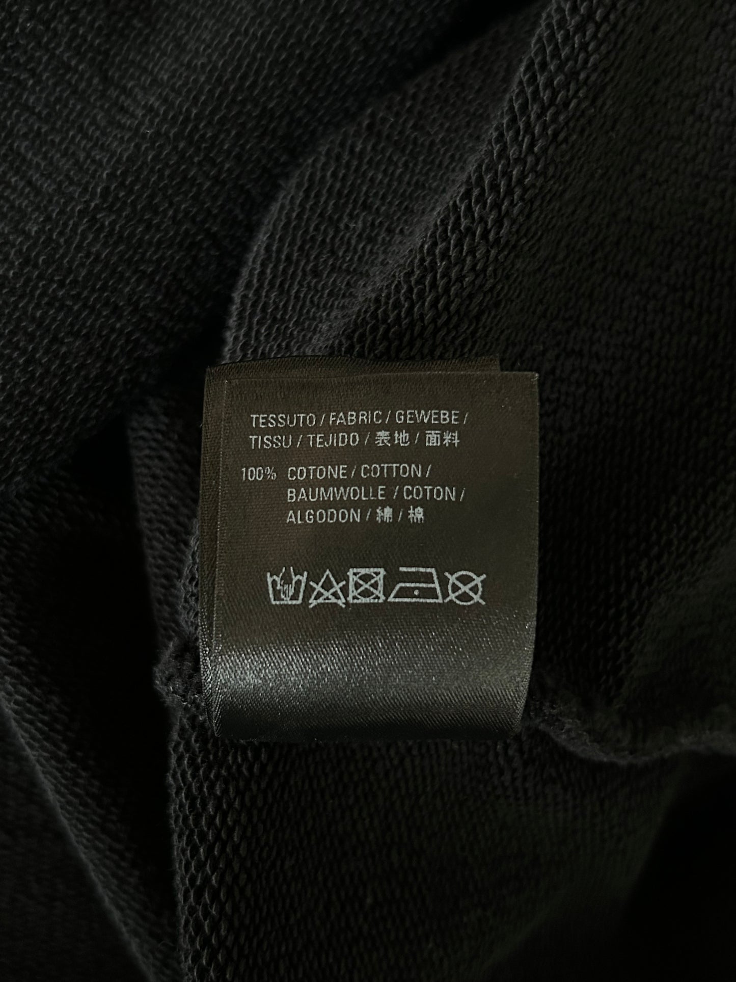 Balenciaga Black & White Logo Hoodie