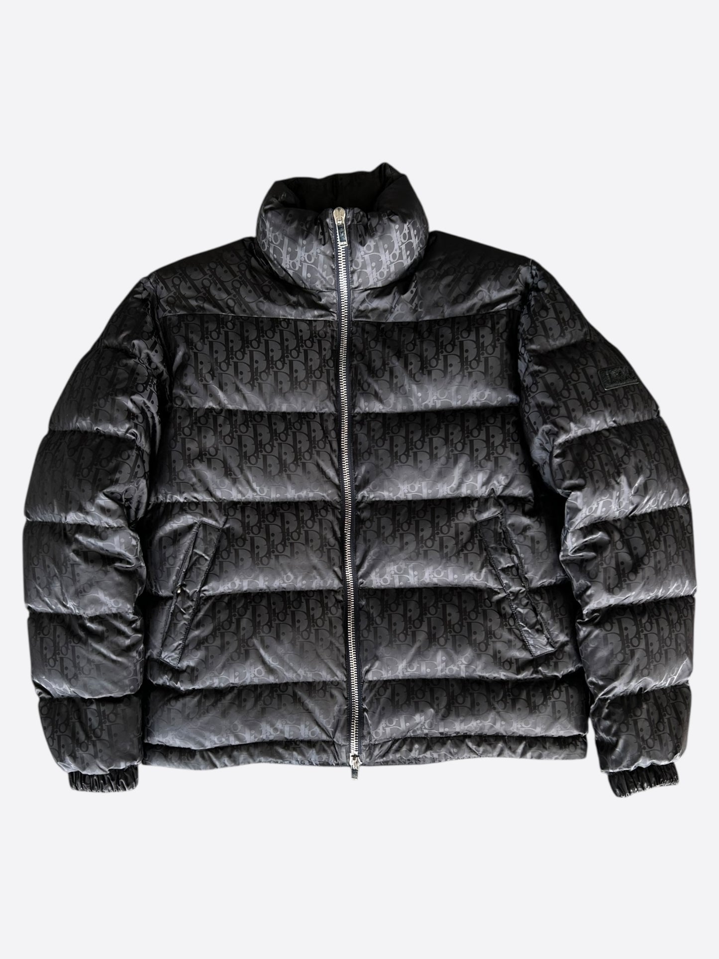 Dior Black Oblique Puffer Jacket