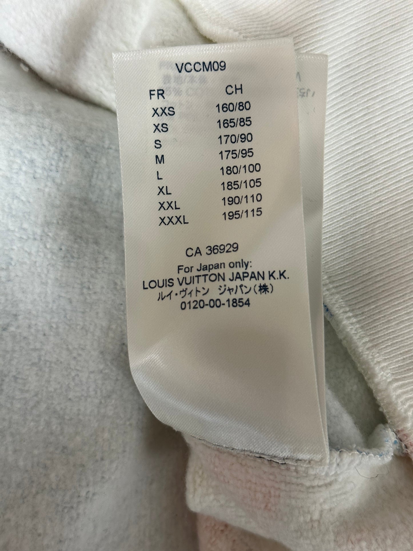 Louis Vuitton Multicolor Watercolor Monogram Sweater
