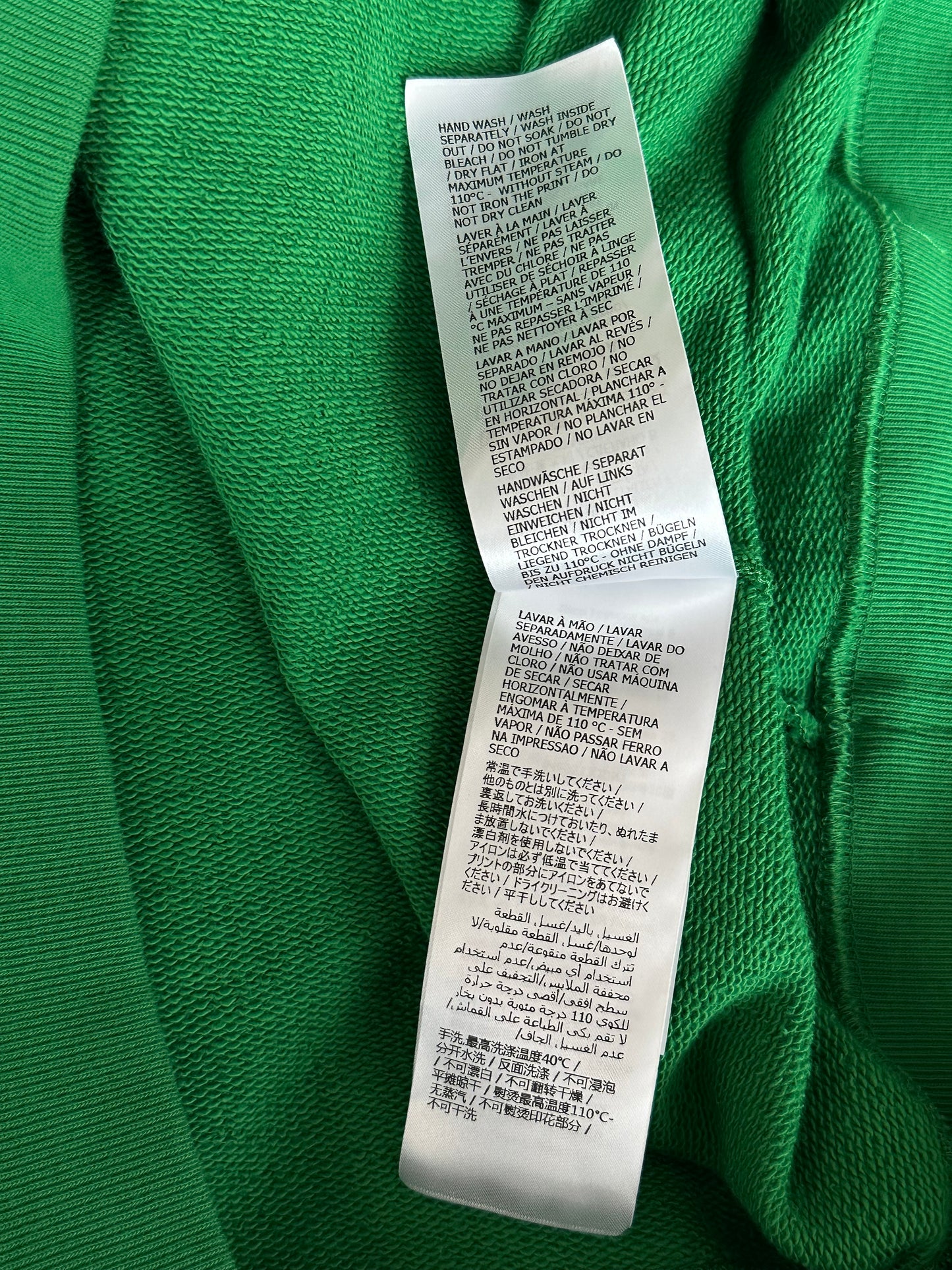 Gucci Green Multicolor Star GG Logo Hoodie