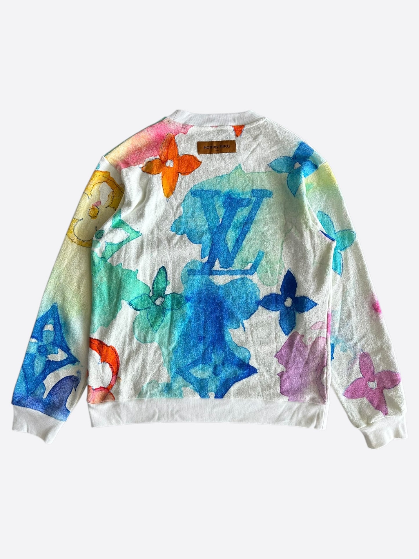Louis Vuitton Multicolor Watercolor Monogram Sweater