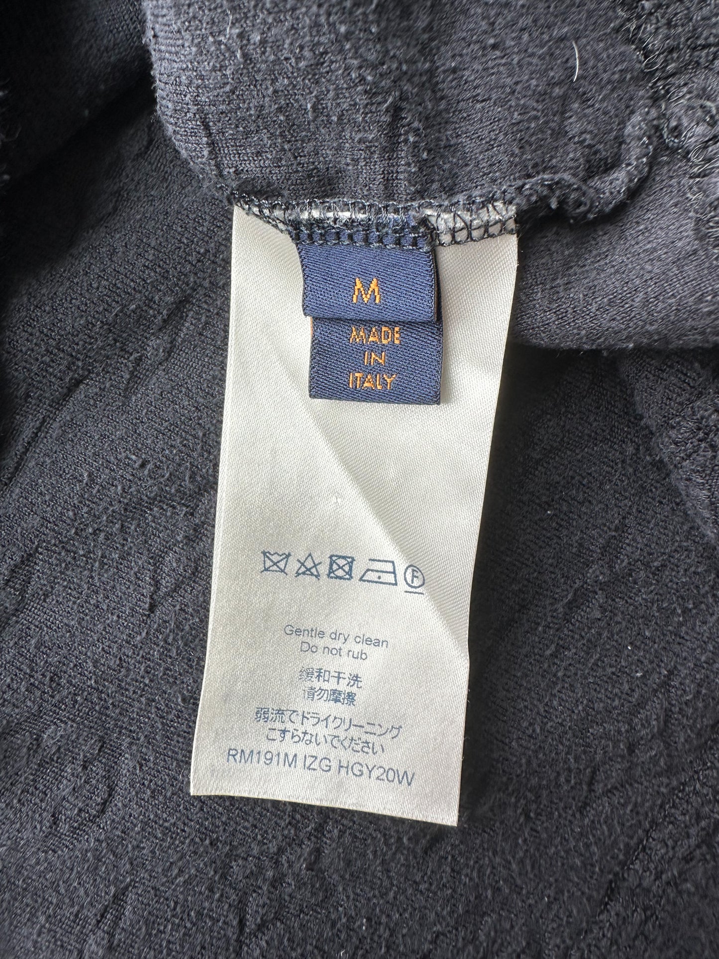 Louis Vuitton Black Monogram Towel Tee