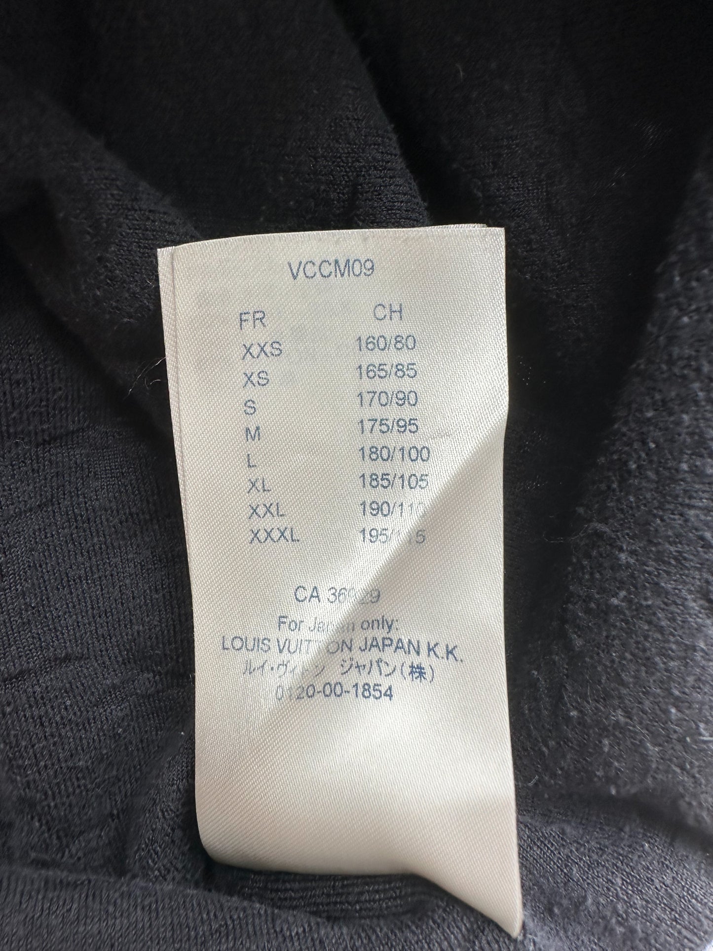Louis Vuitton Black Monogram Towel Tee