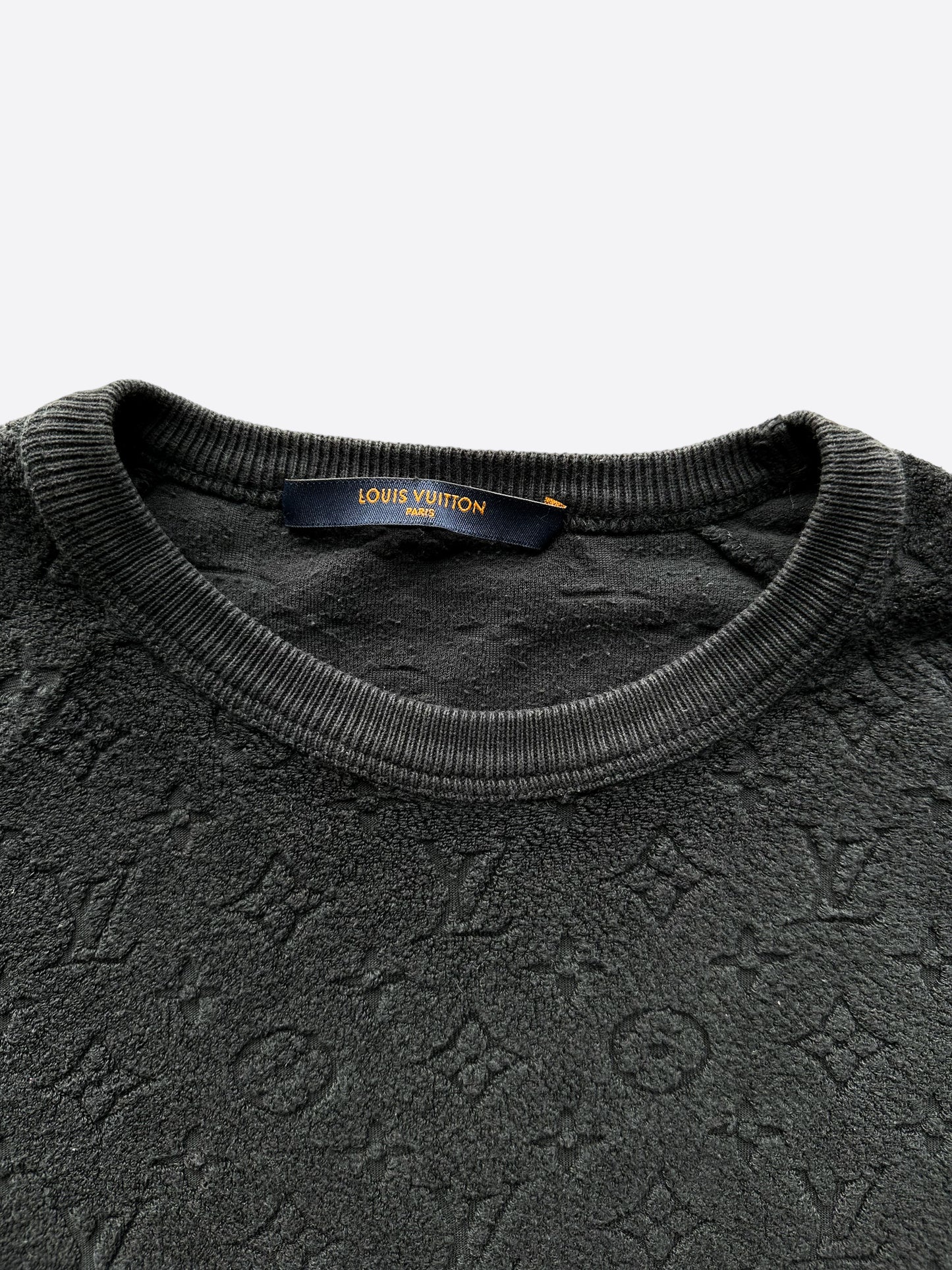Louis Vuitton Black Monogram Towel Tee