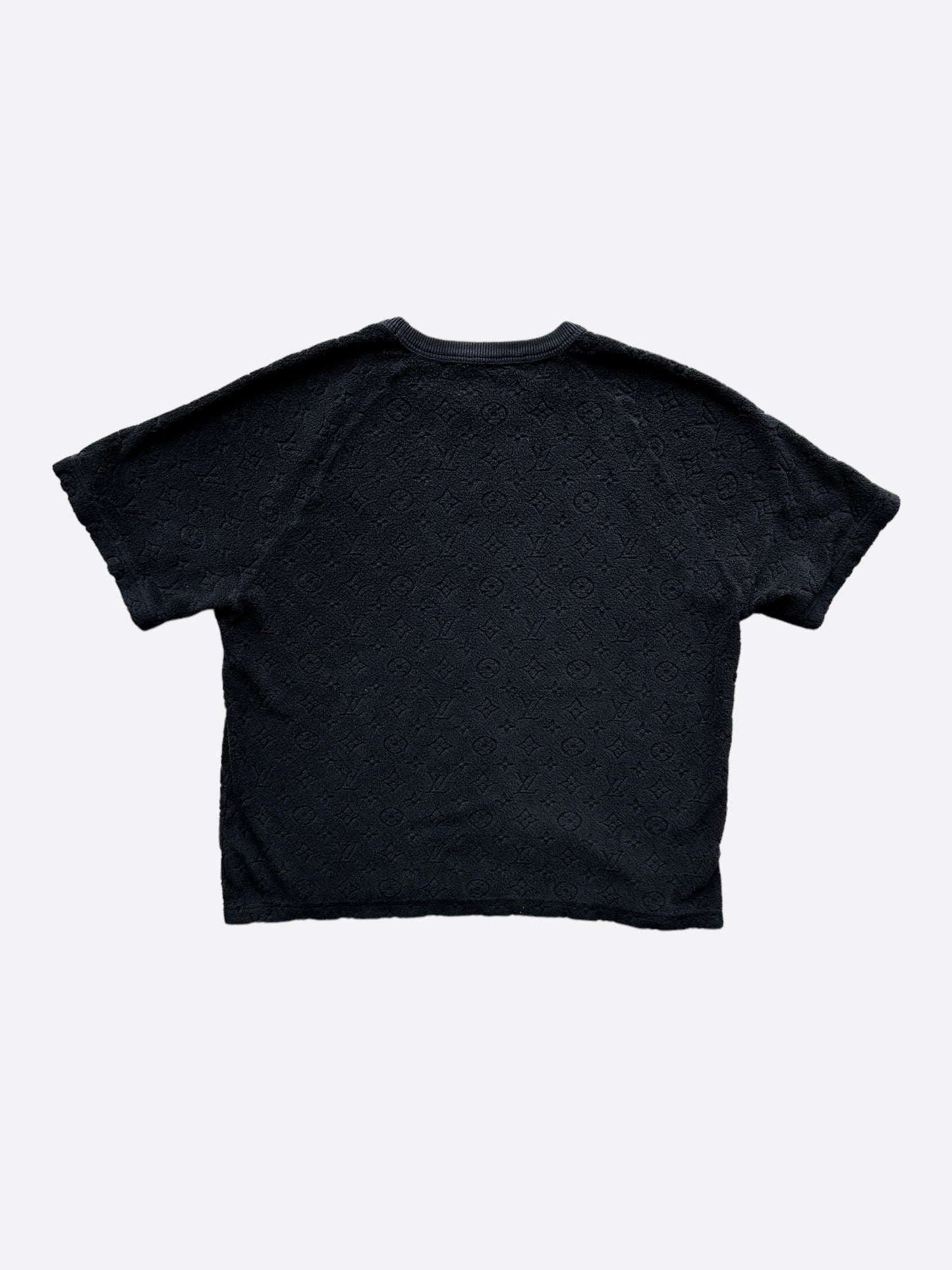 Louis Vuitton Black Monogram Towel Tee