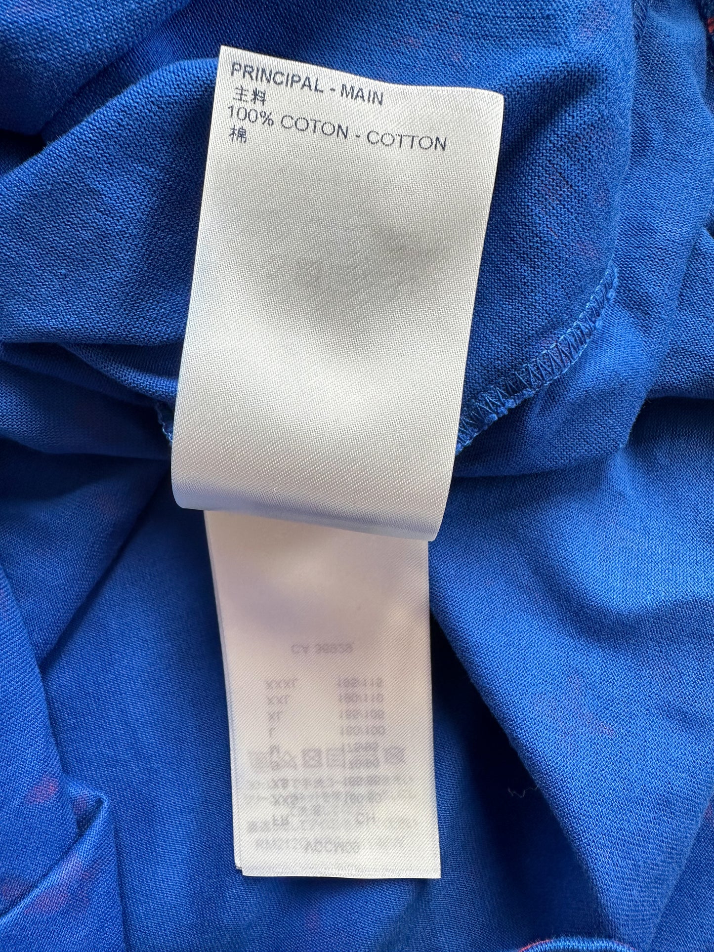 Louis Vuitton Blue & Red Monogram Gradient T-Shirt