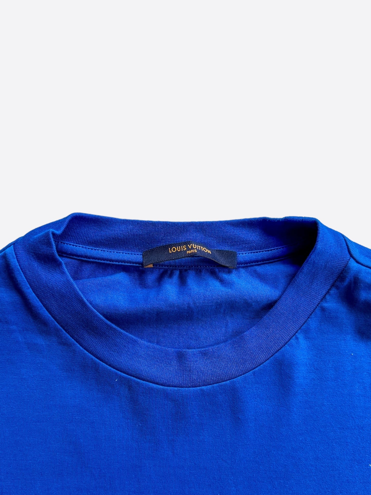 Louis Vuitton Blue & Red Monogram Gradient T-Shirt