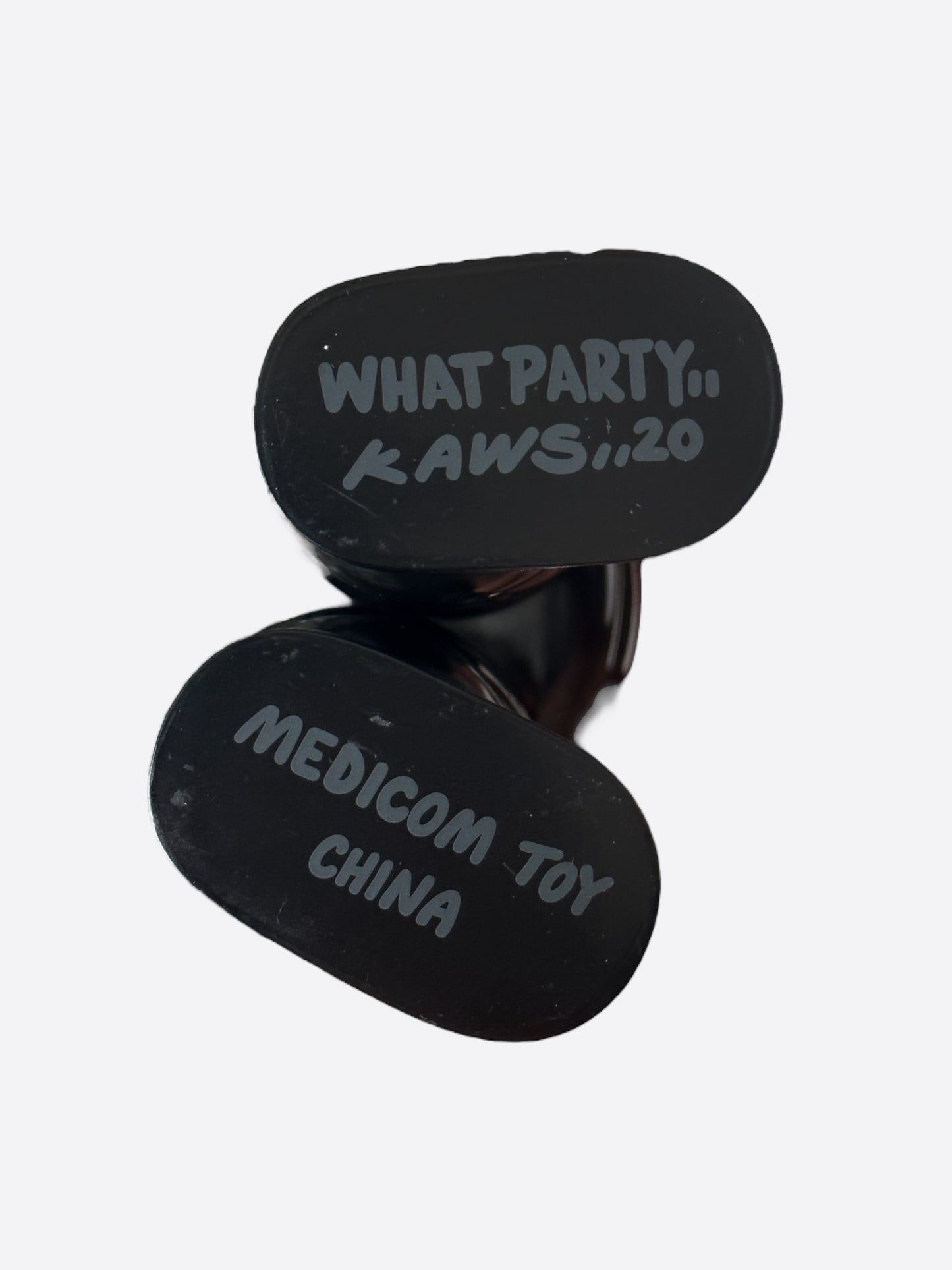 Kaws Black What Party Inflated Companion
