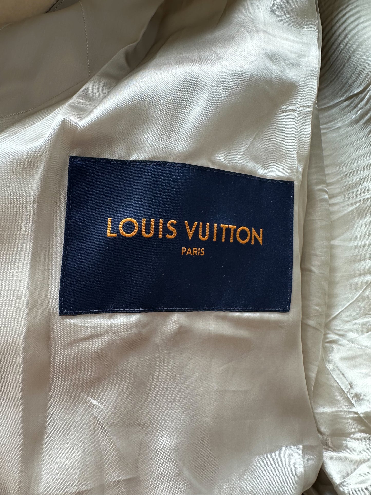 Louis Vuitton White & Blue Bunny Varsity Jacket