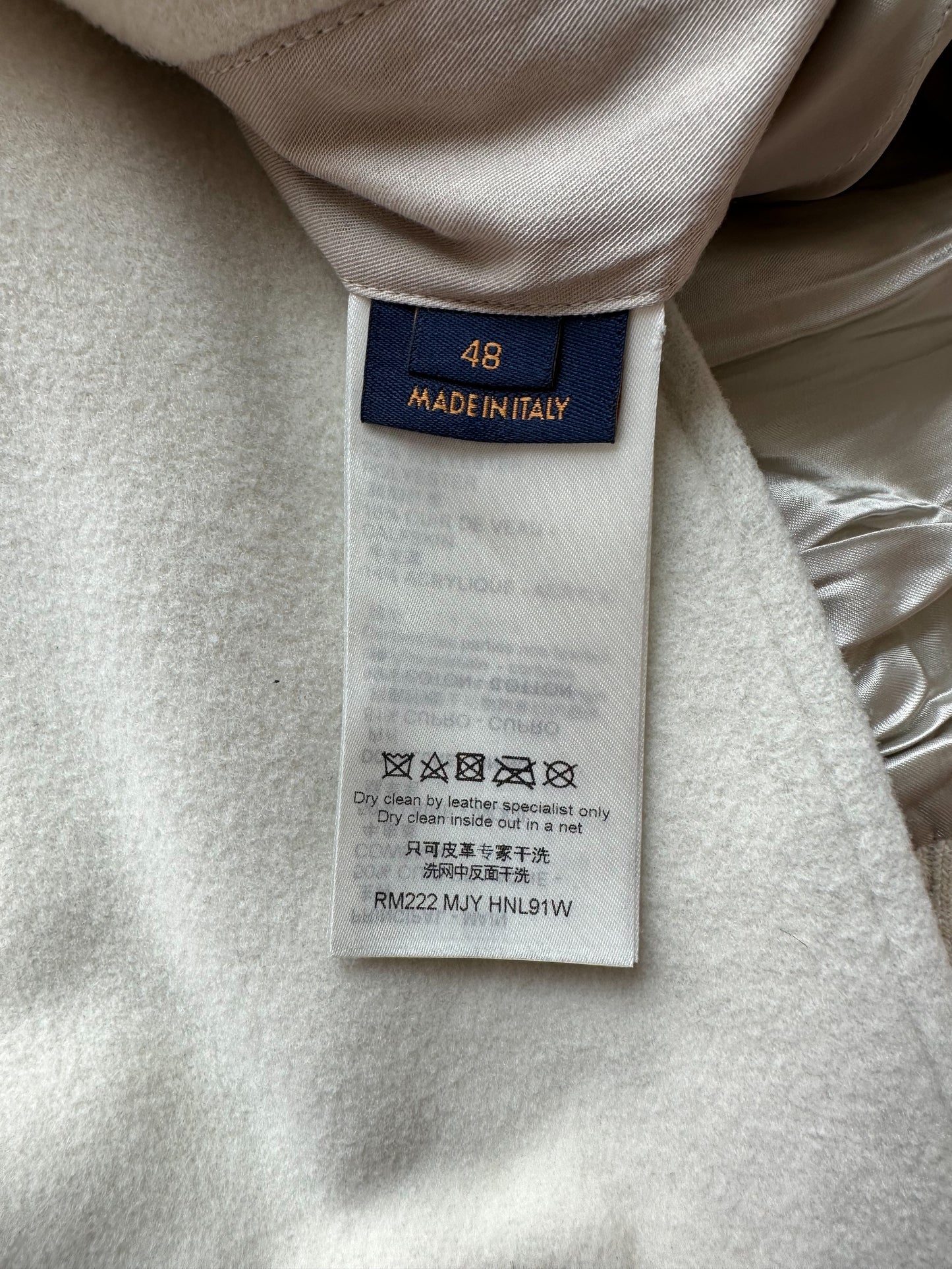 Louis Vuitton White & Blue Bunny Varsity Jacket