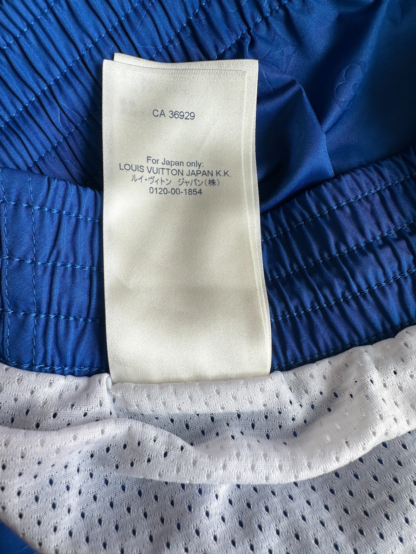 Louis Vuitton Blue Monogram Swim Shorts