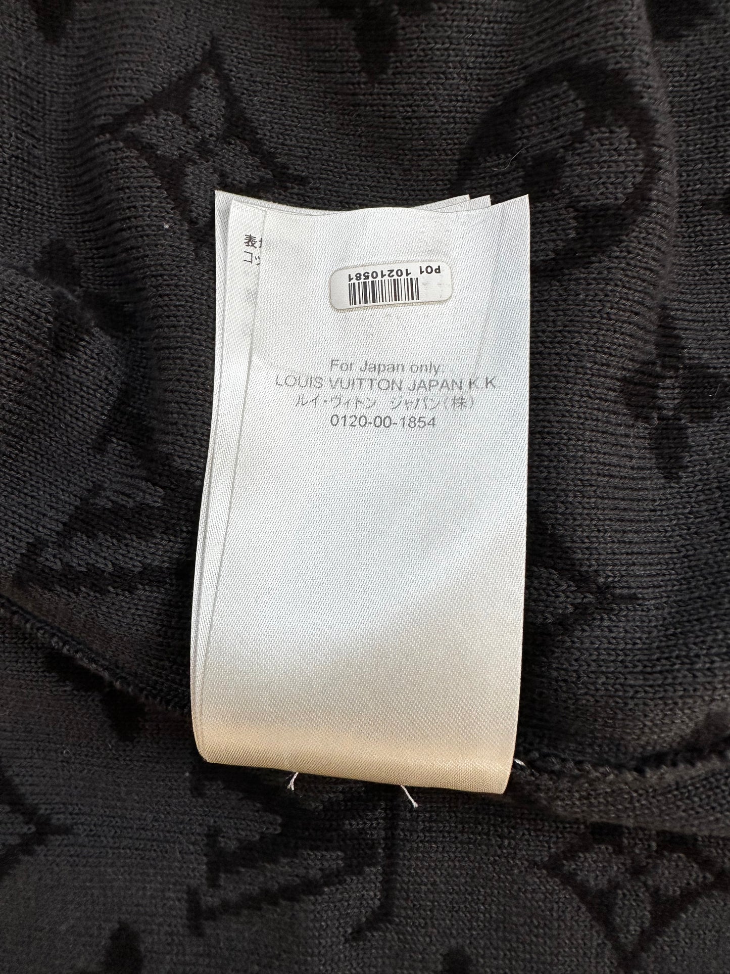 Louis Vuitton Black & Grey Monogram Graffiti Logo Bomber Jacket