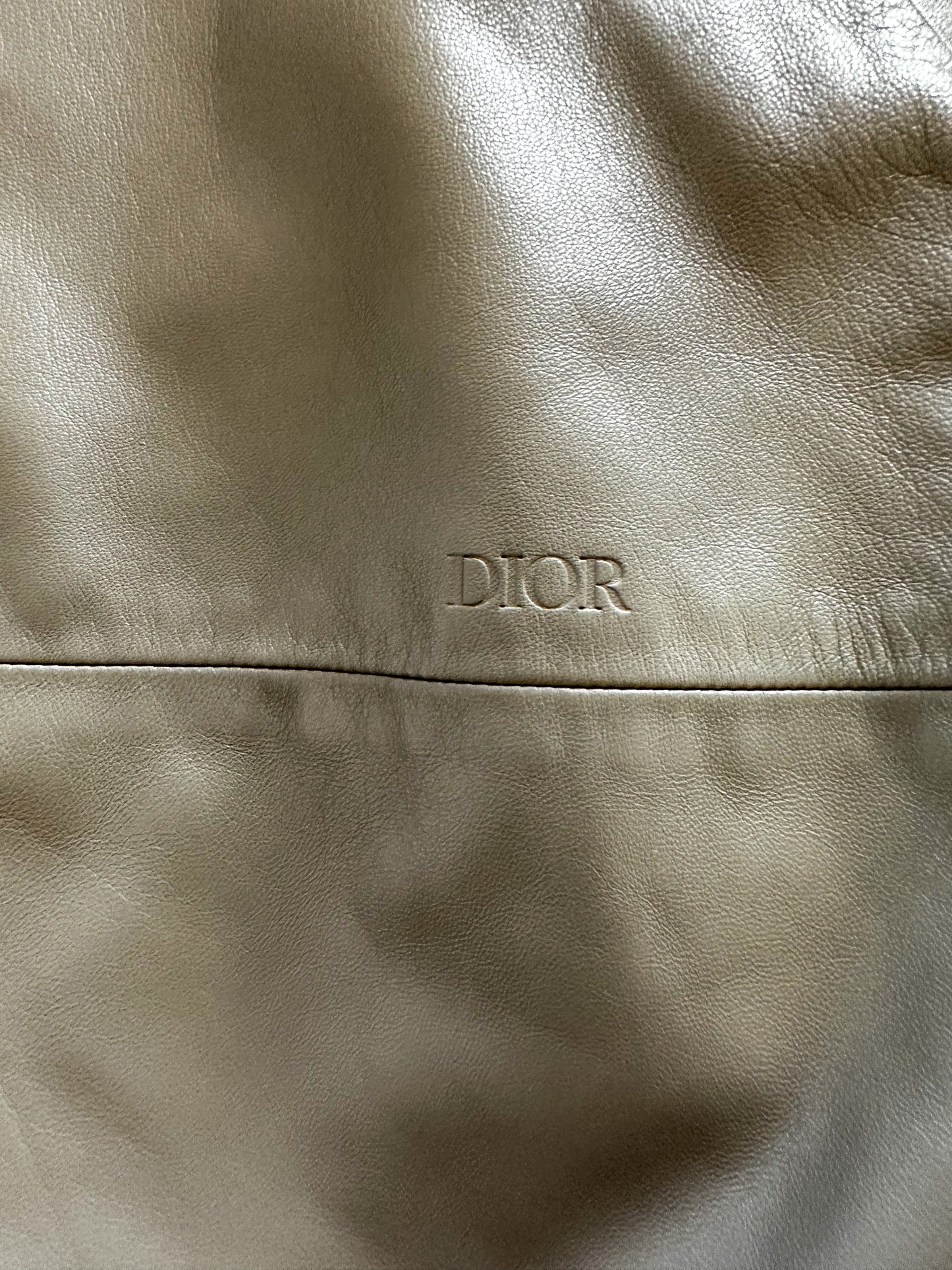 Dior Olive Oblique Reversible Leather Jacket