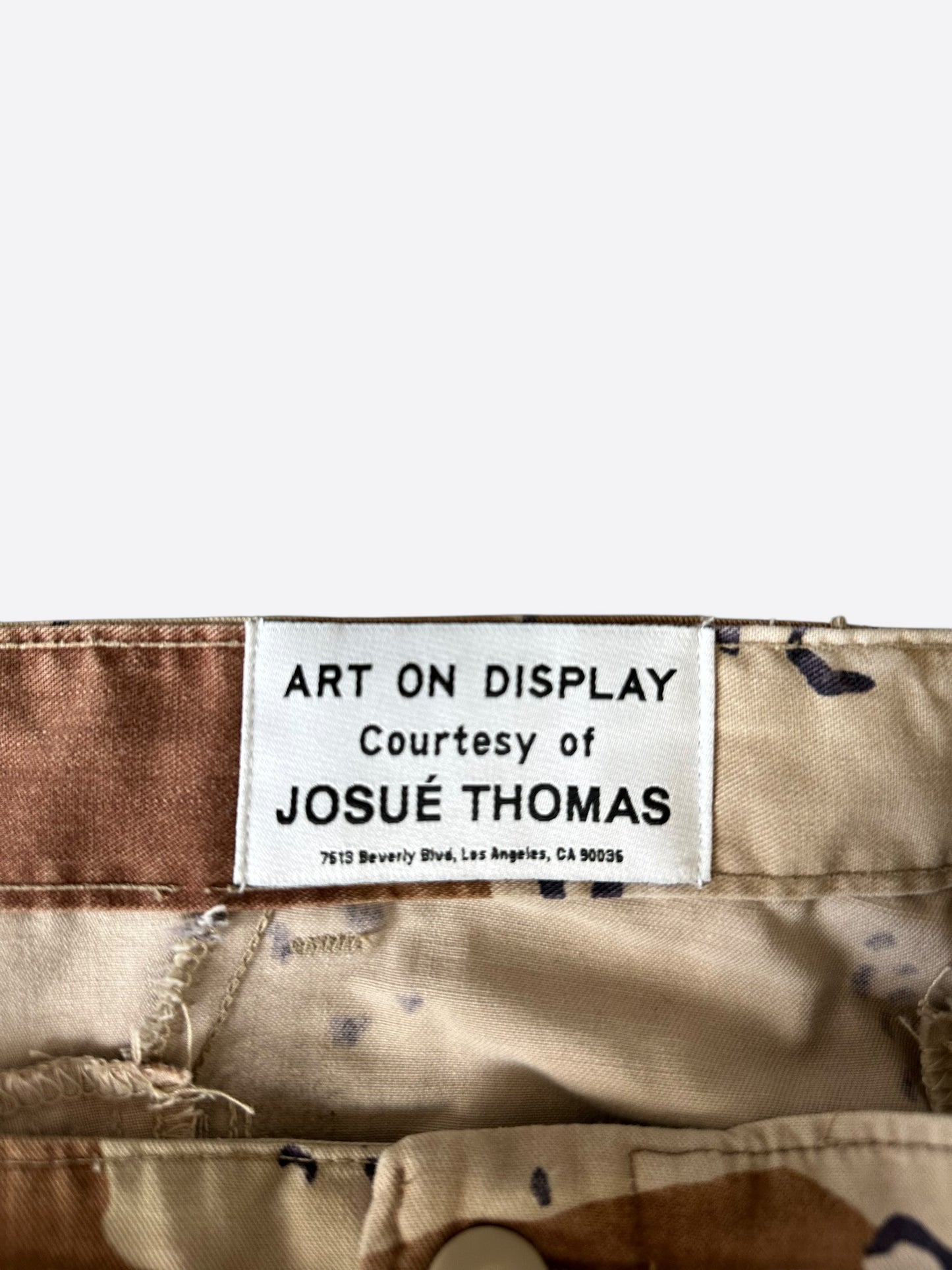 Gallery Dept Desert Camouflage G Patch Cargo Shorts