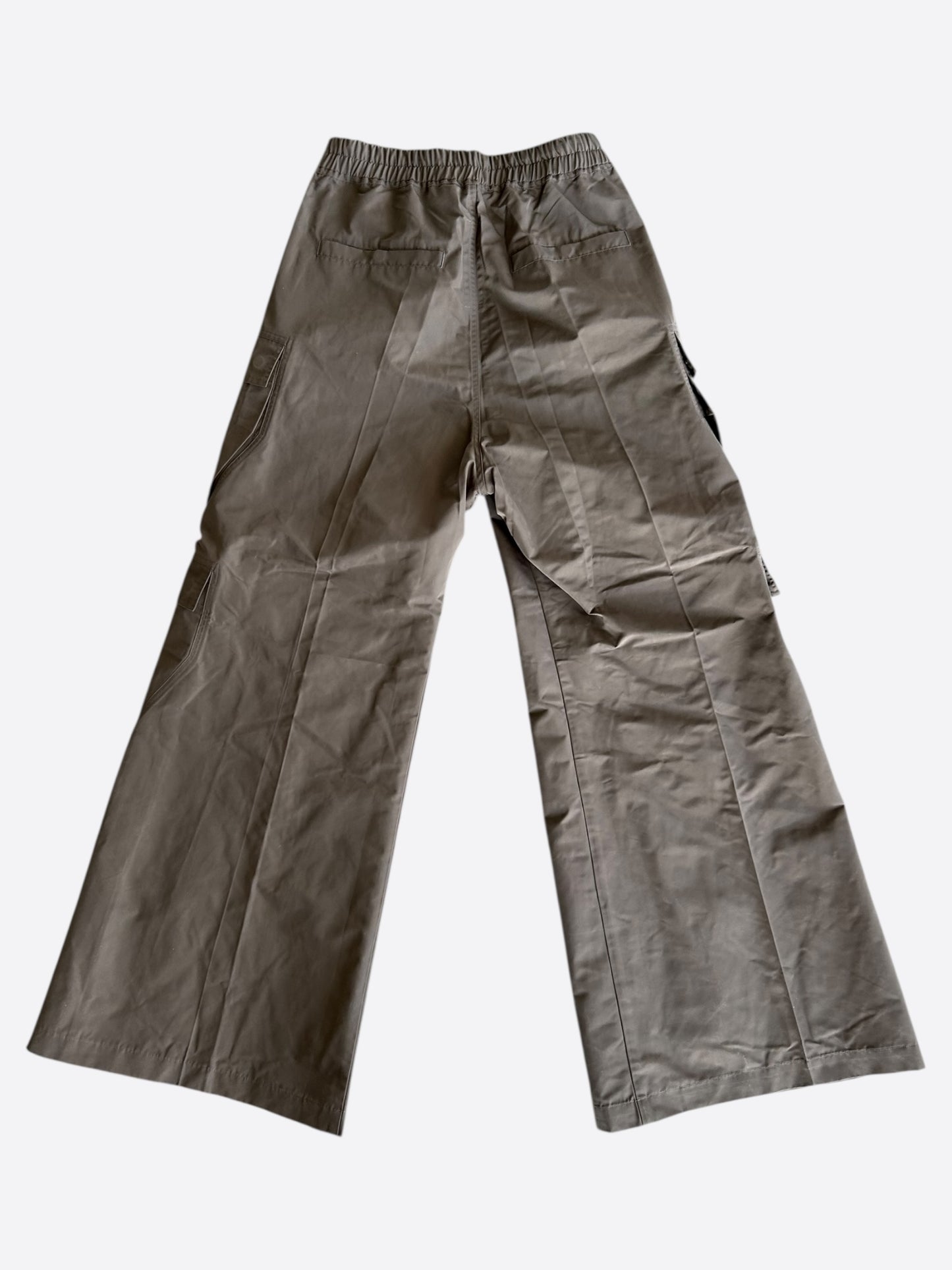 Rick Owens Dust Brown Cargo bela Wide Pants